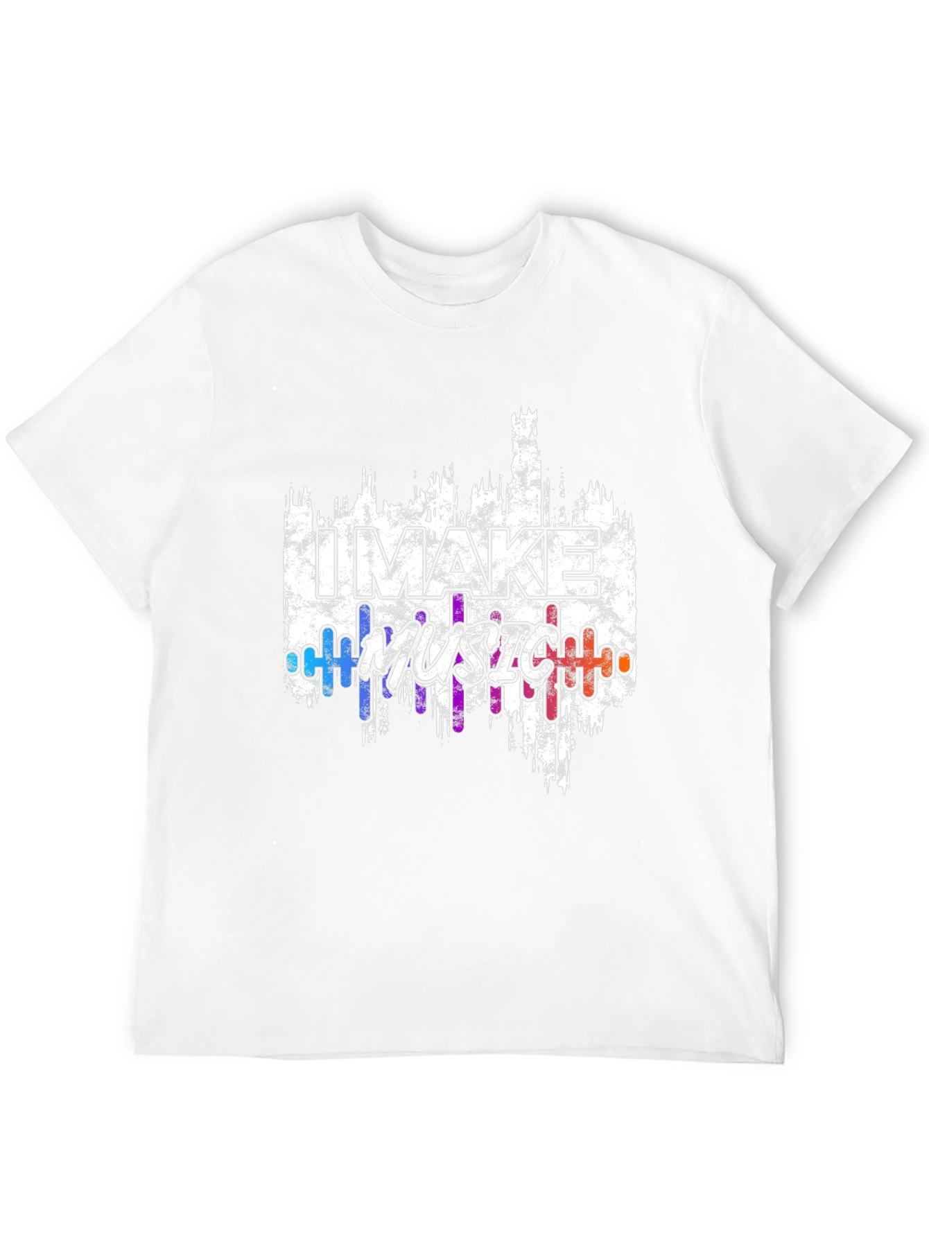 I Make Music Graphic T-Shirt - Black