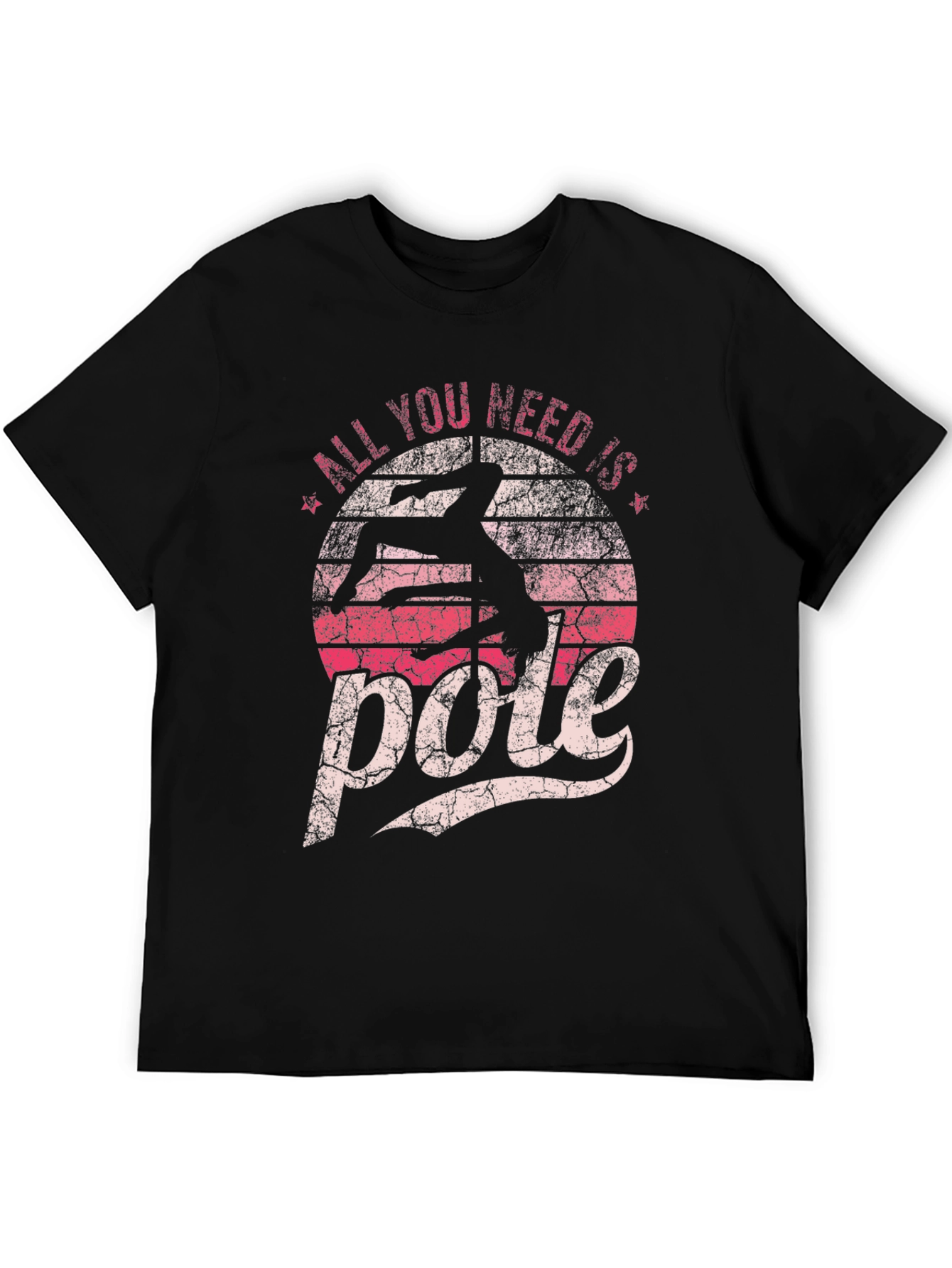 All You Need Is Pole Black T-Shirt