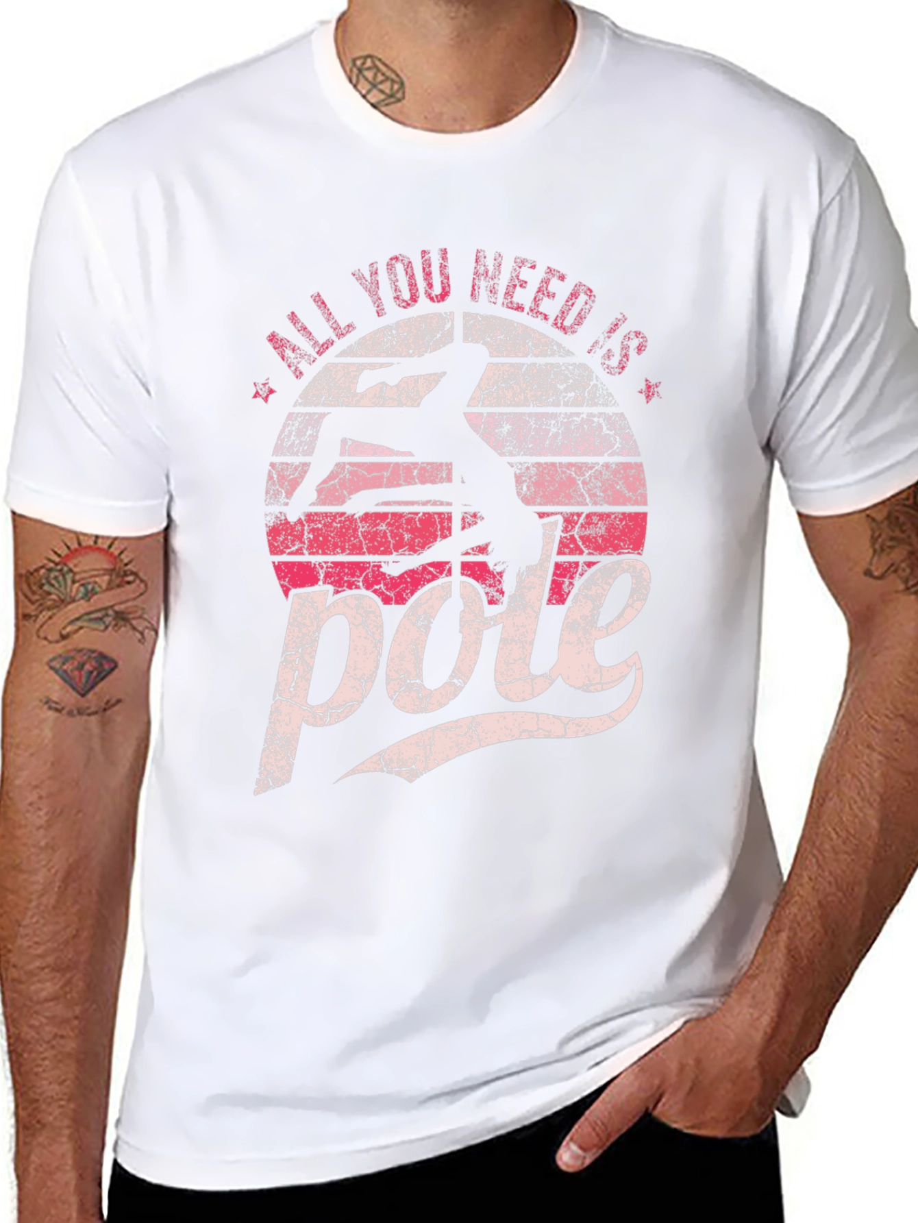 All You Need Is Pole Black T-Shirt