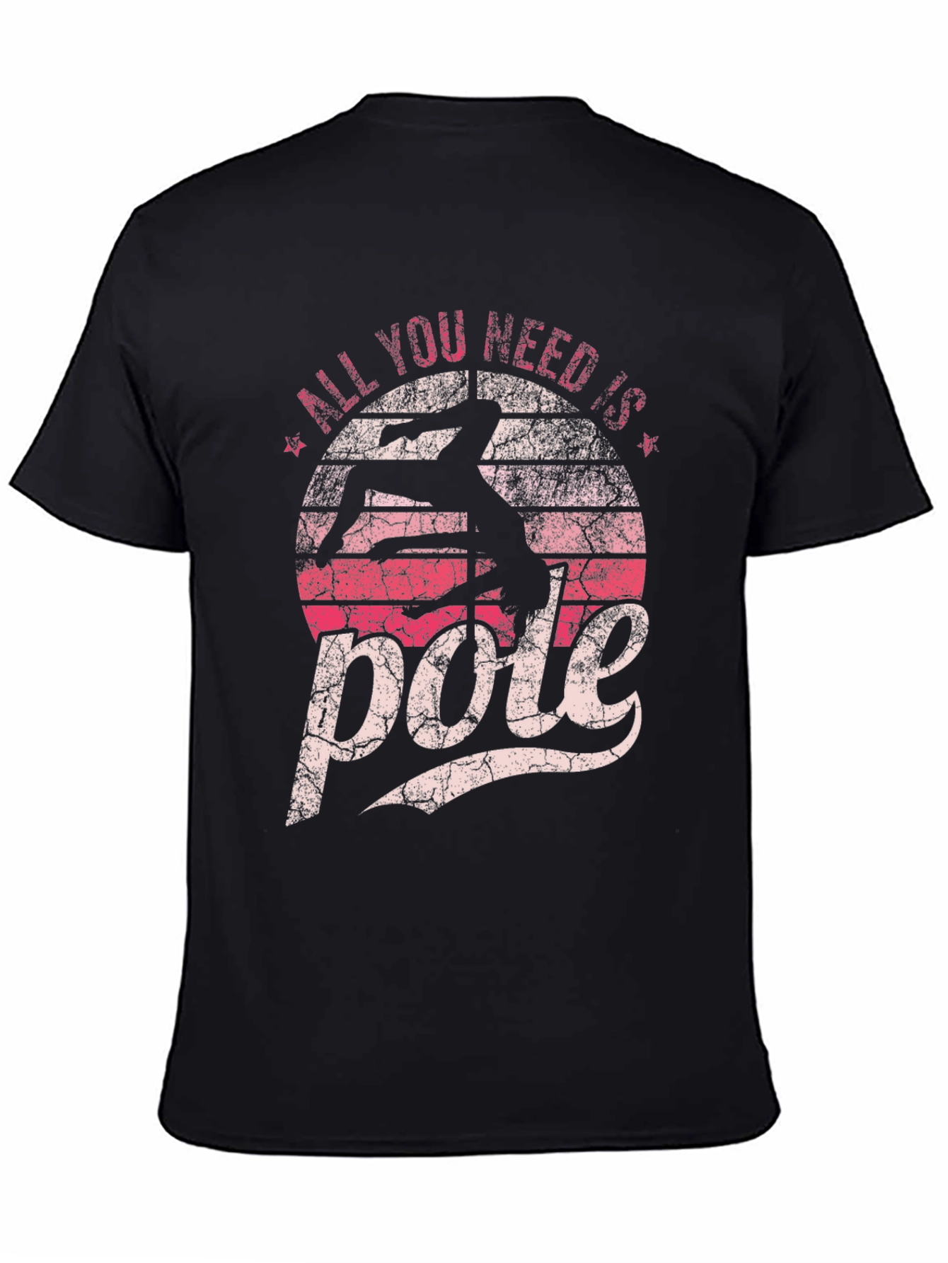 All You Need Is Pole Black T-Shirt