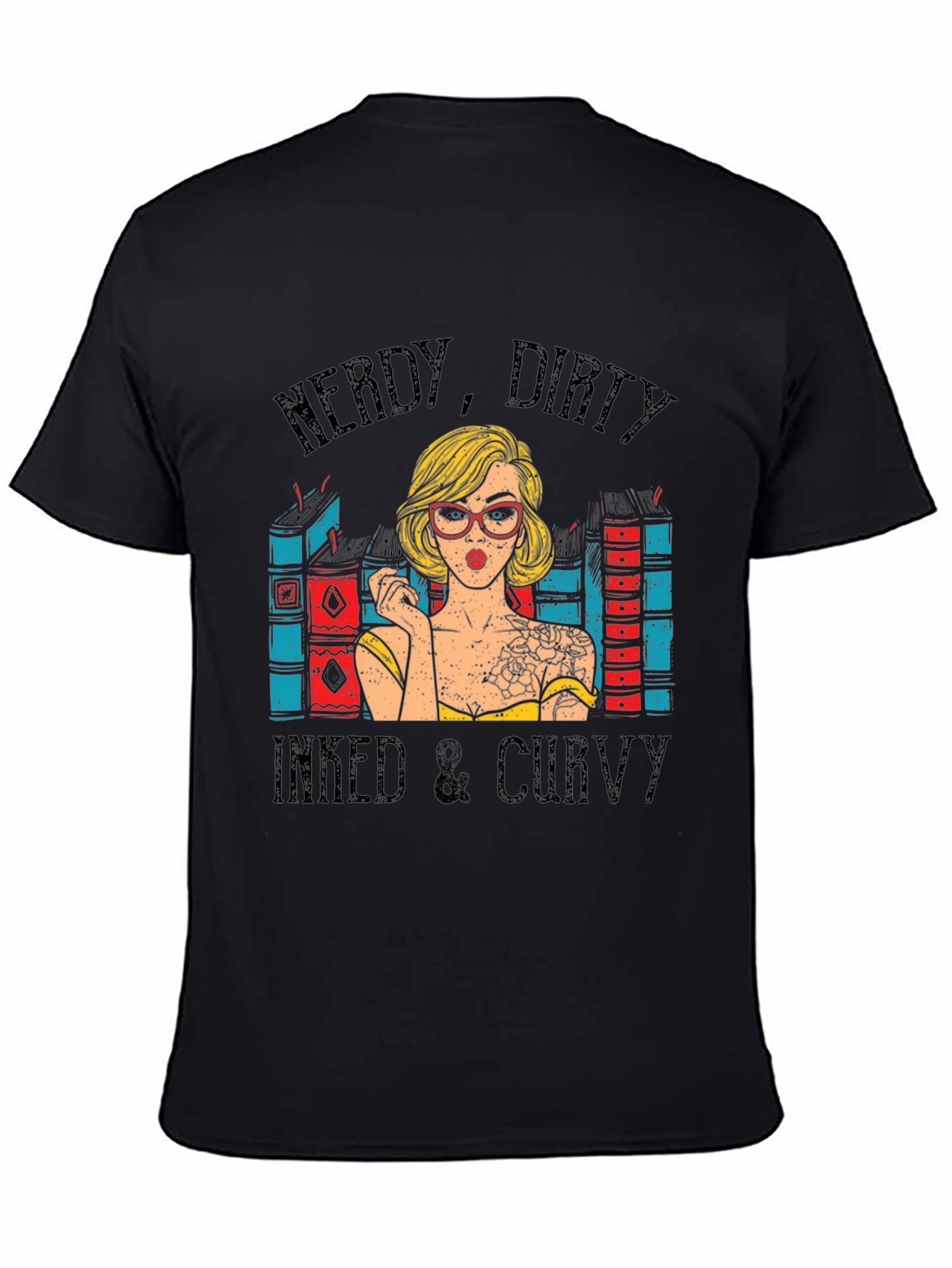 Nerdy Dirty Inked & Curvy T-Shirt