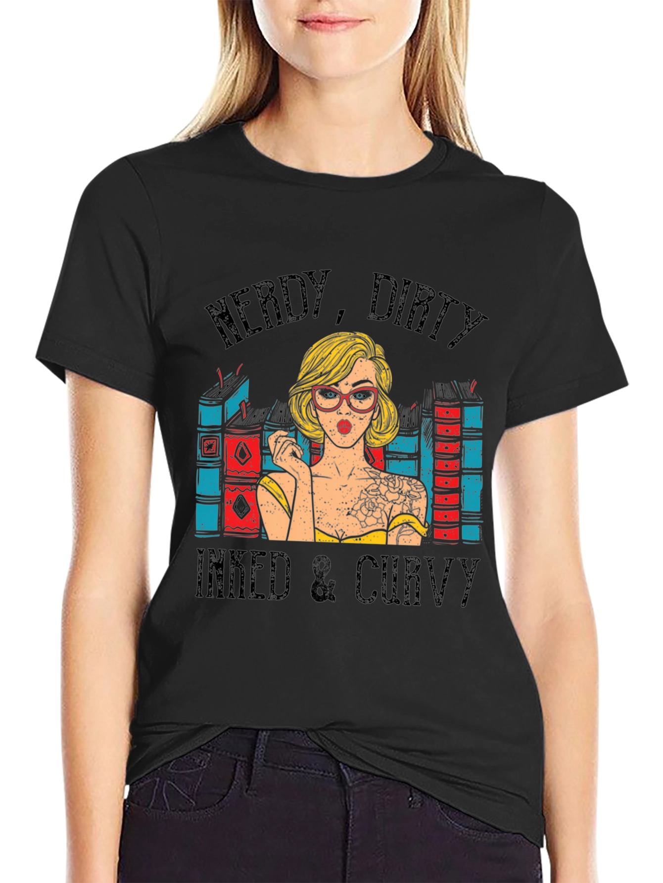 Nerdy Dirty Inked & Curvy T-Shirt