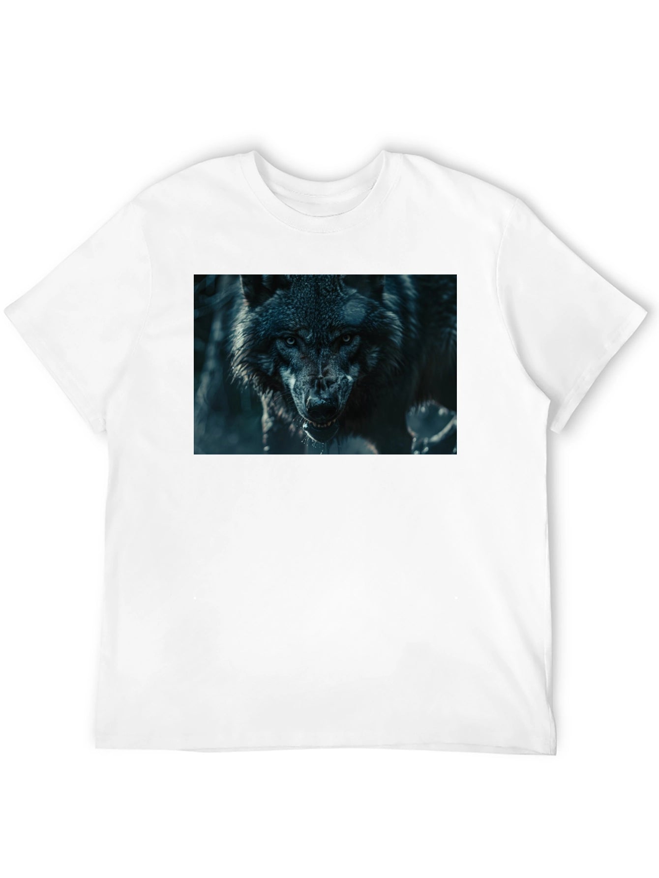 Black Wolf Graphic T-Shirt