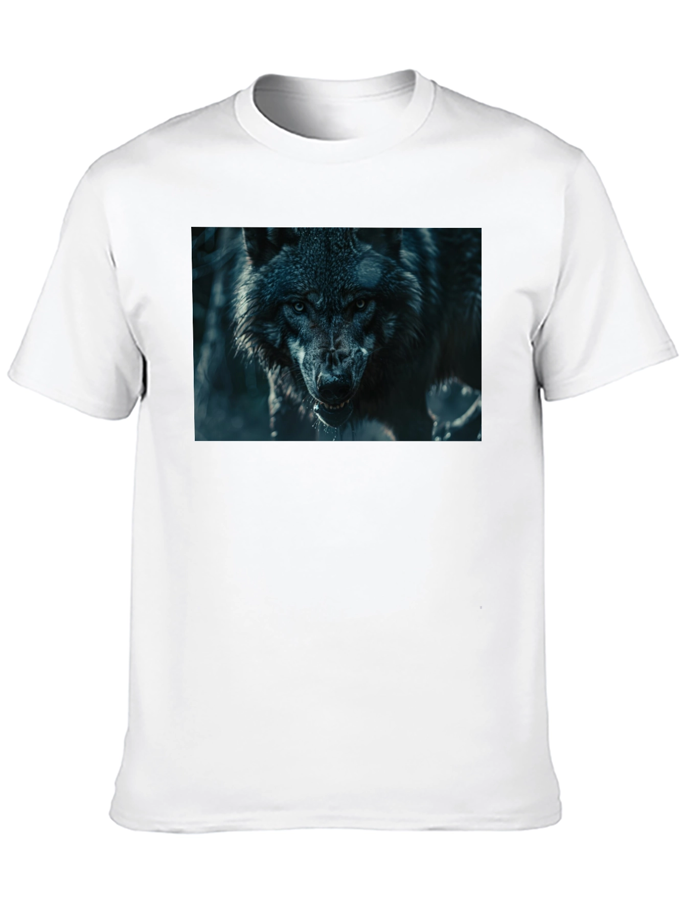 Black Wolf Graphic T-Shirt