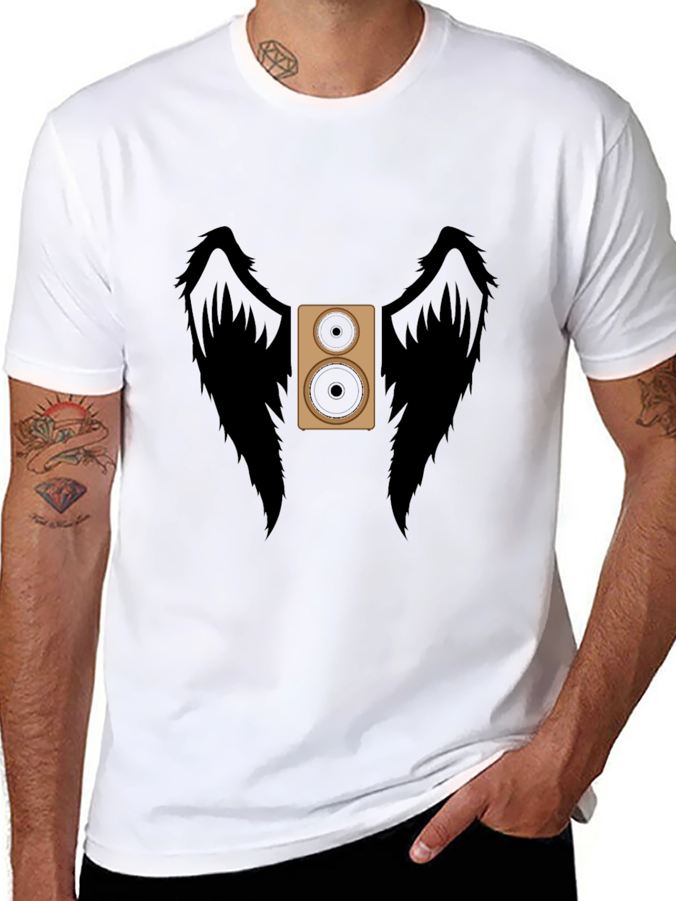 Winged Speaker Graphic Tee