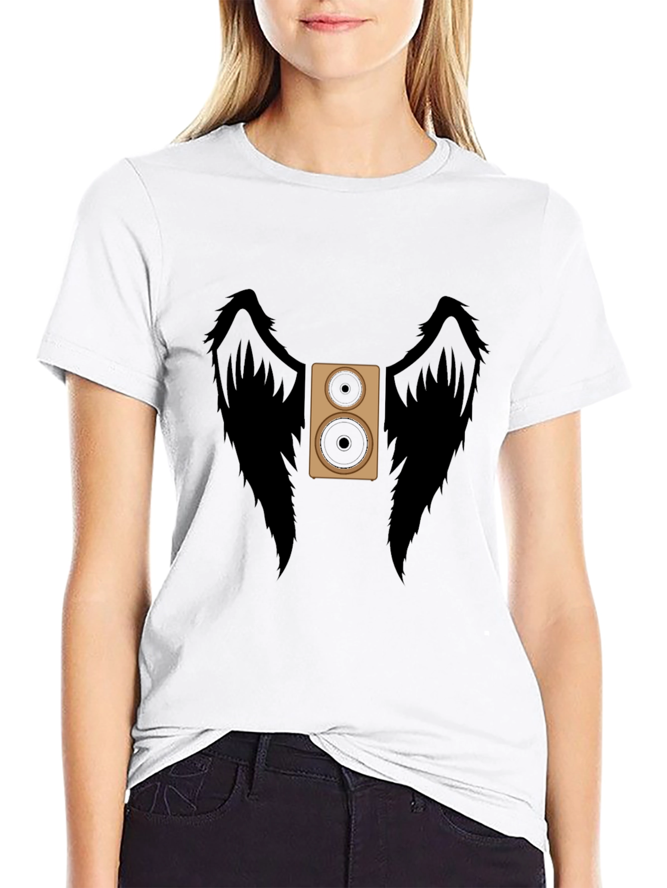 Winged Speaker Graphic Tee