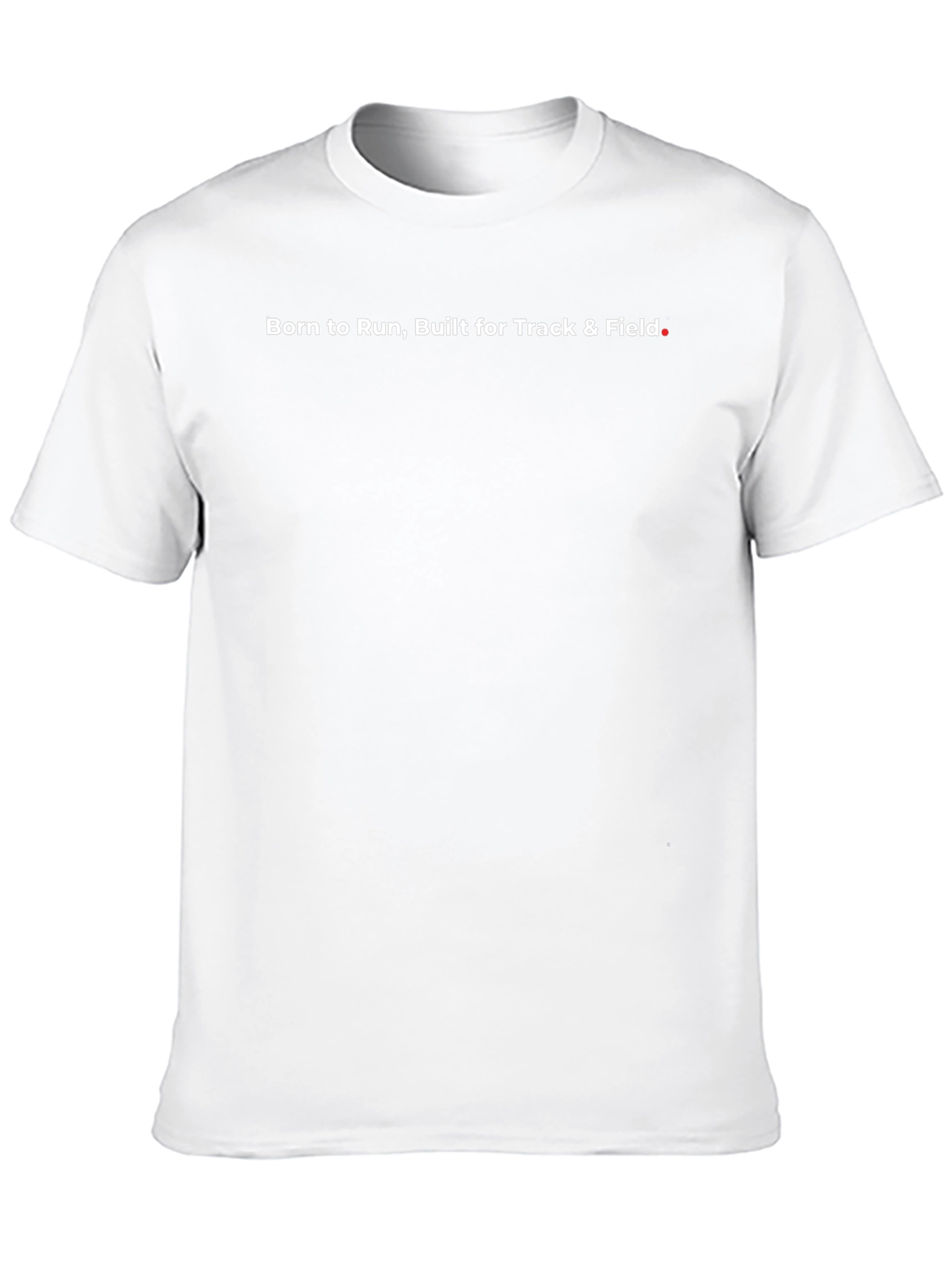 Born to Run Track & Field Black T-Shirt