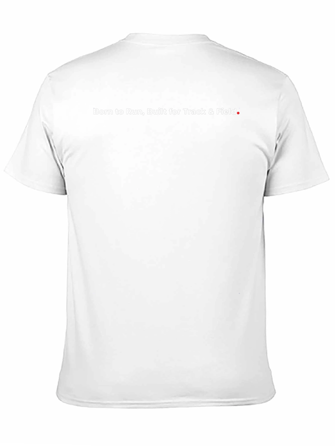 Born to Run Track & Field Black T-Shirt
