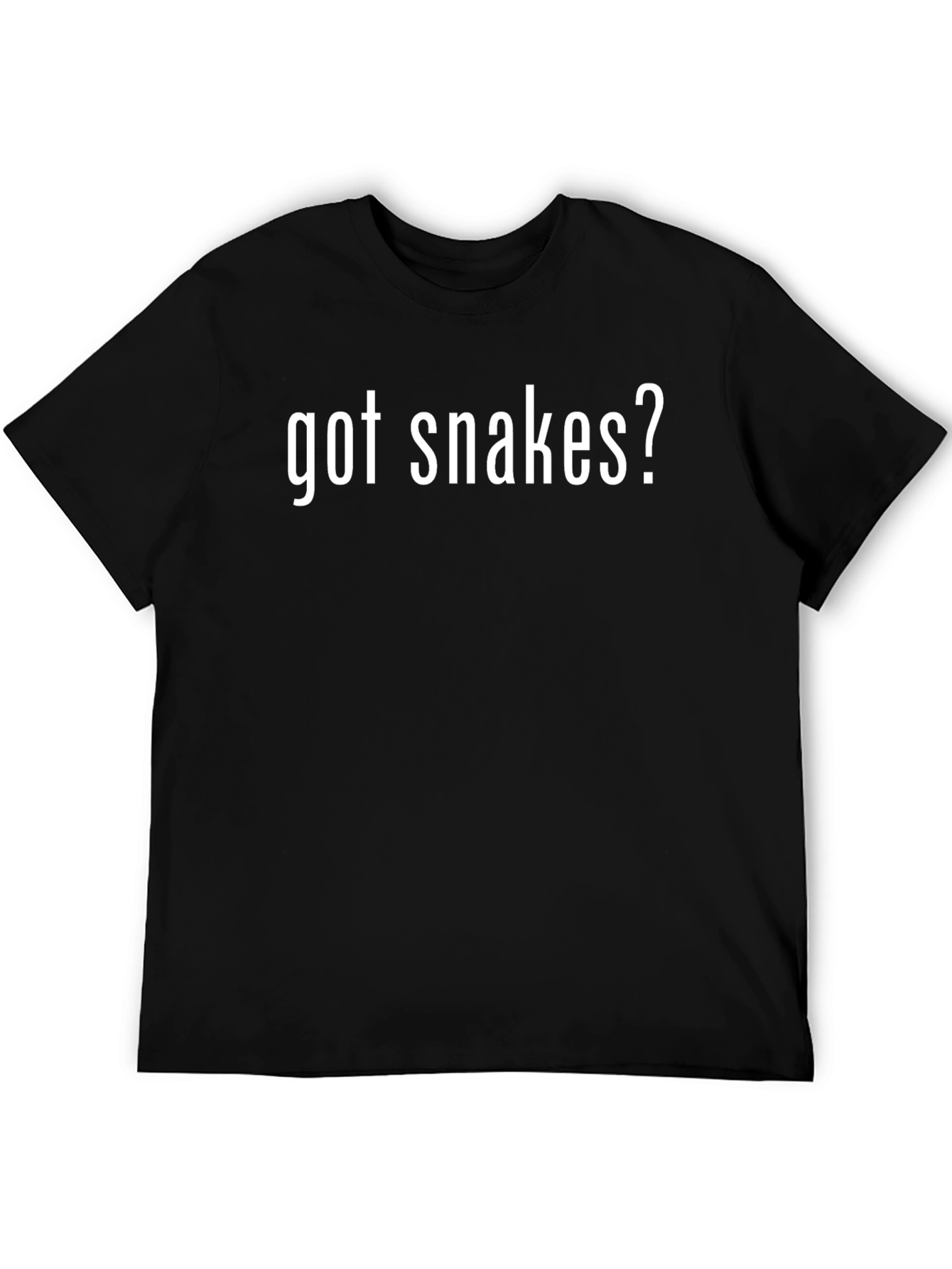 Got Snakes? Graphic Tee - Mens Black T-Shirt