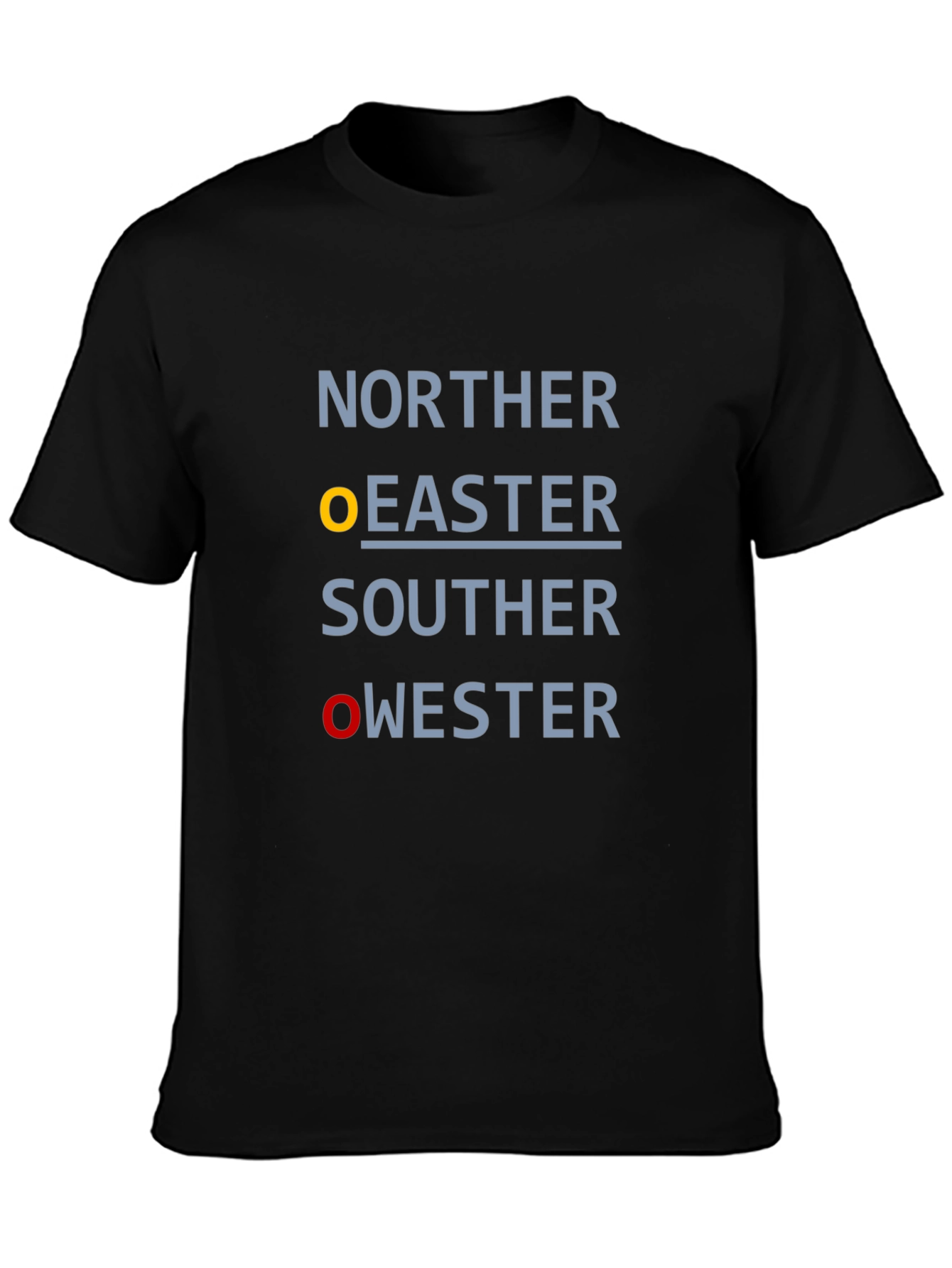Direction Humor T-Shirt: Northern Eastern Southern Western