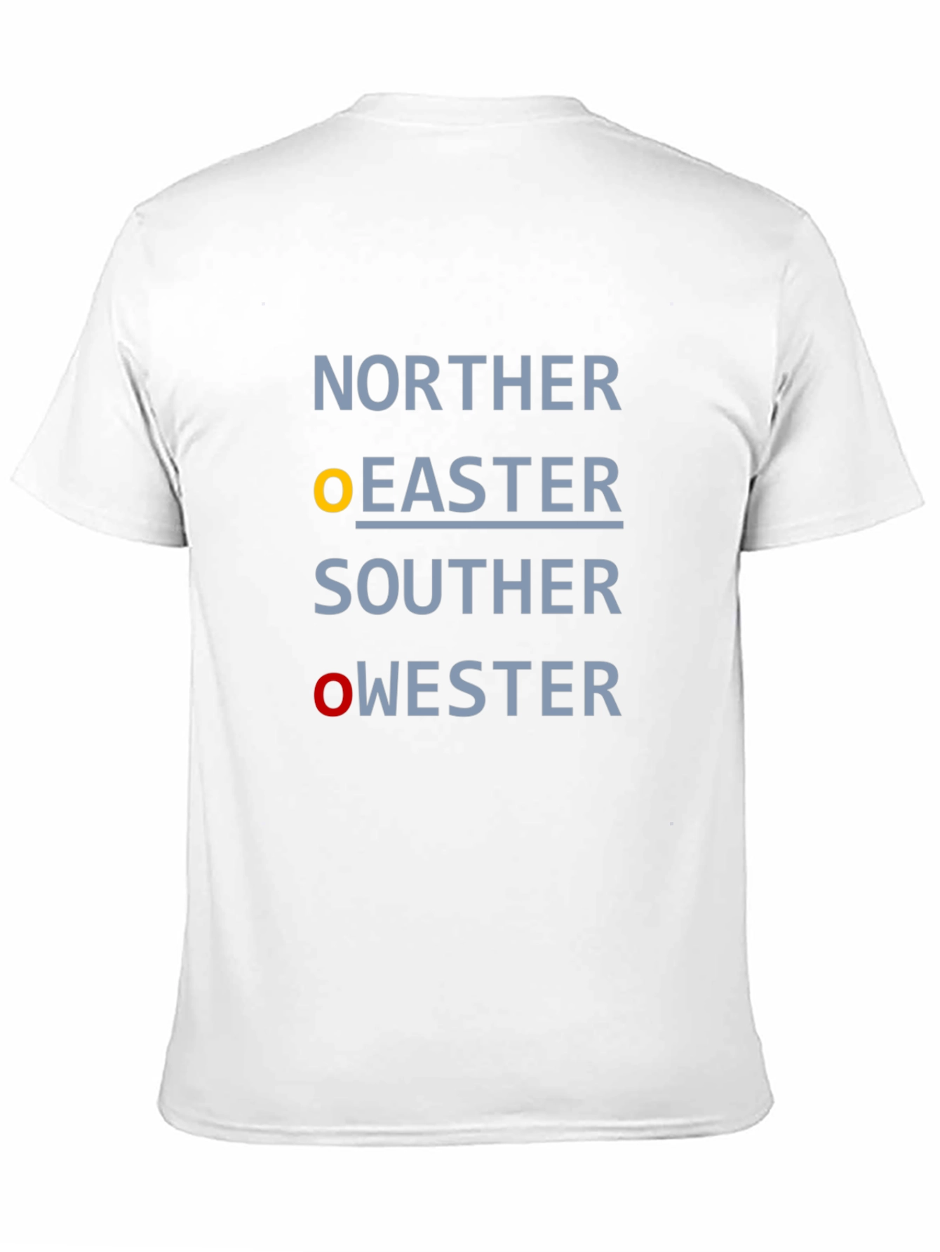 Direction Humor T-Shirt: Northern Eastern Southern Western