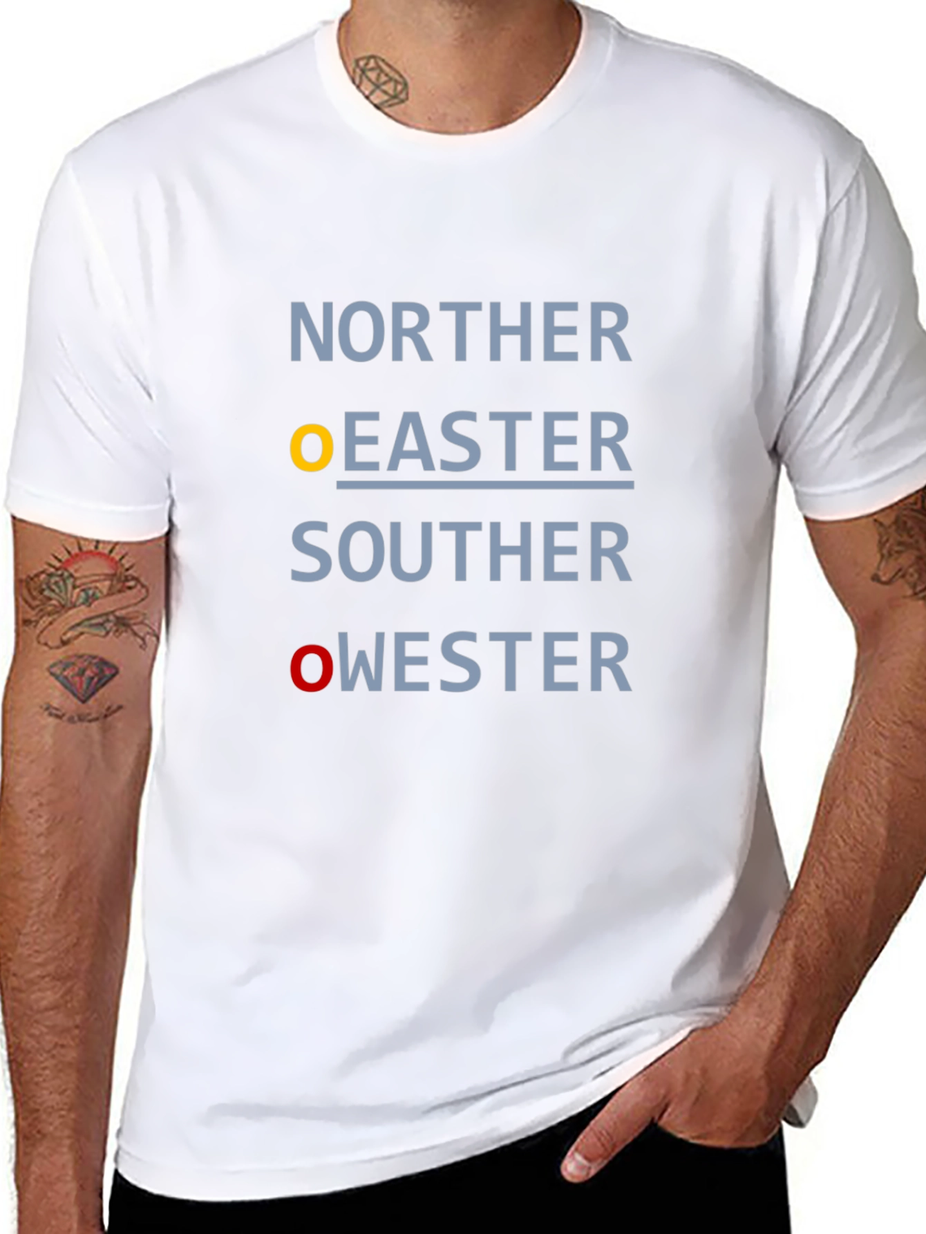 Direction Humor T-Shirt: Northern Eastern Southern Western