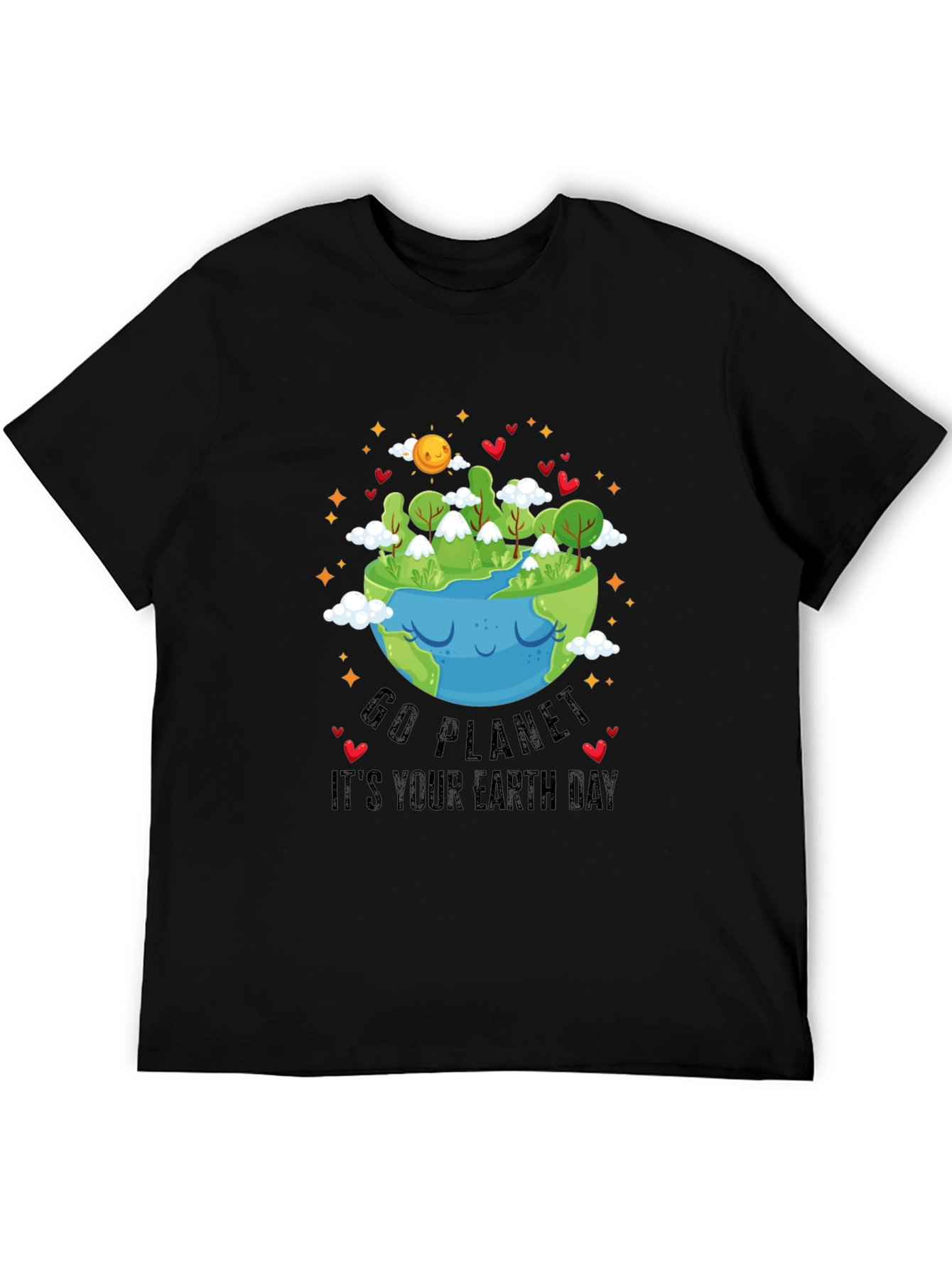 Go Planet Earth Day Graphic Tee