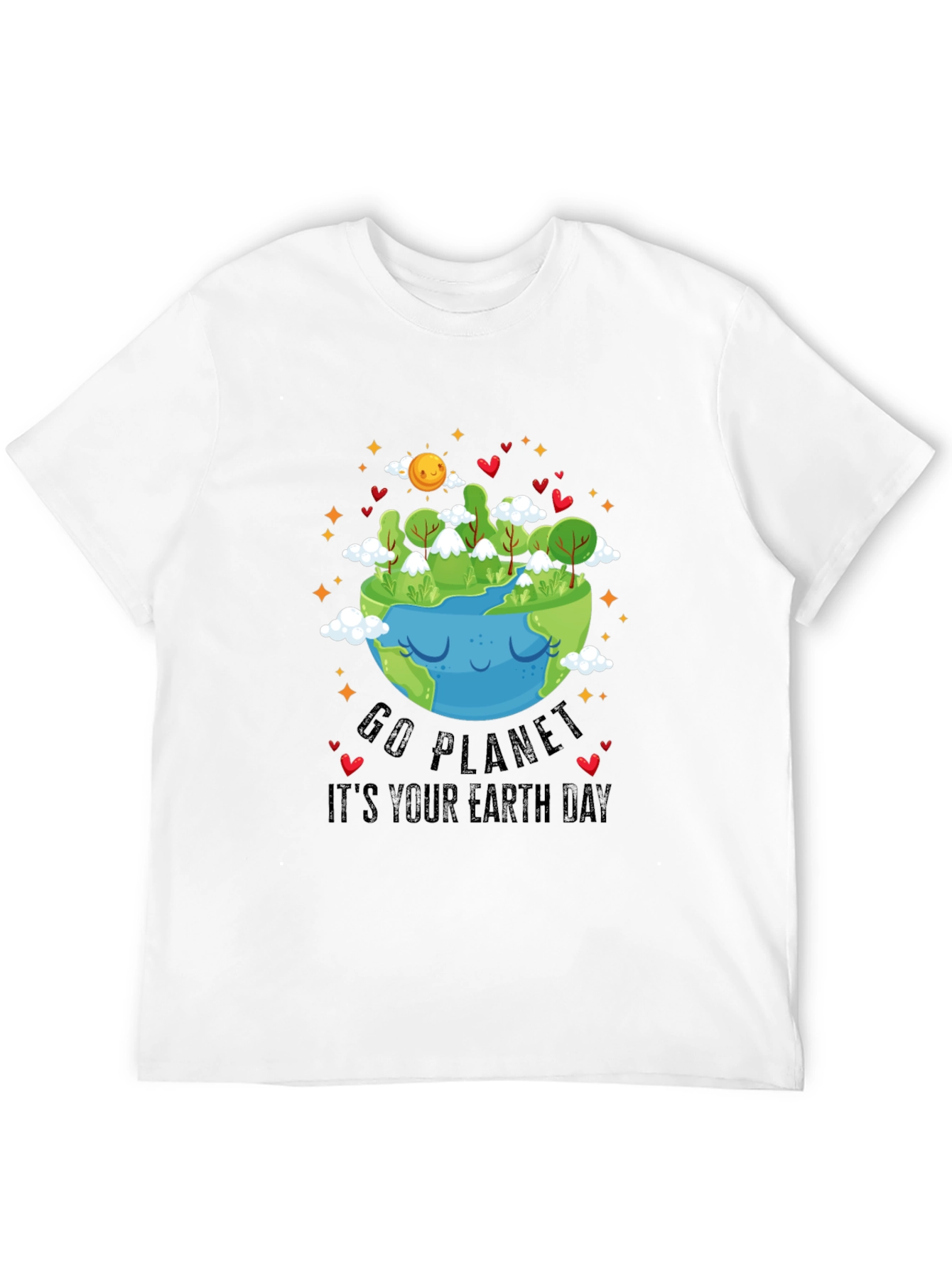 Go Planet Earth Day Graphic Tee