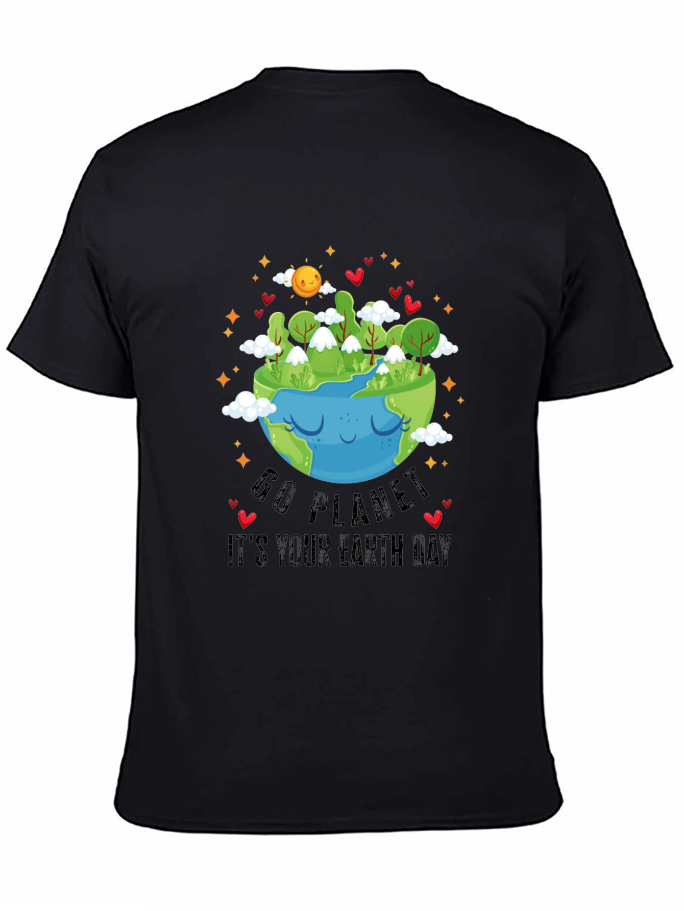 Go Planet Earth Day Graphic Tee