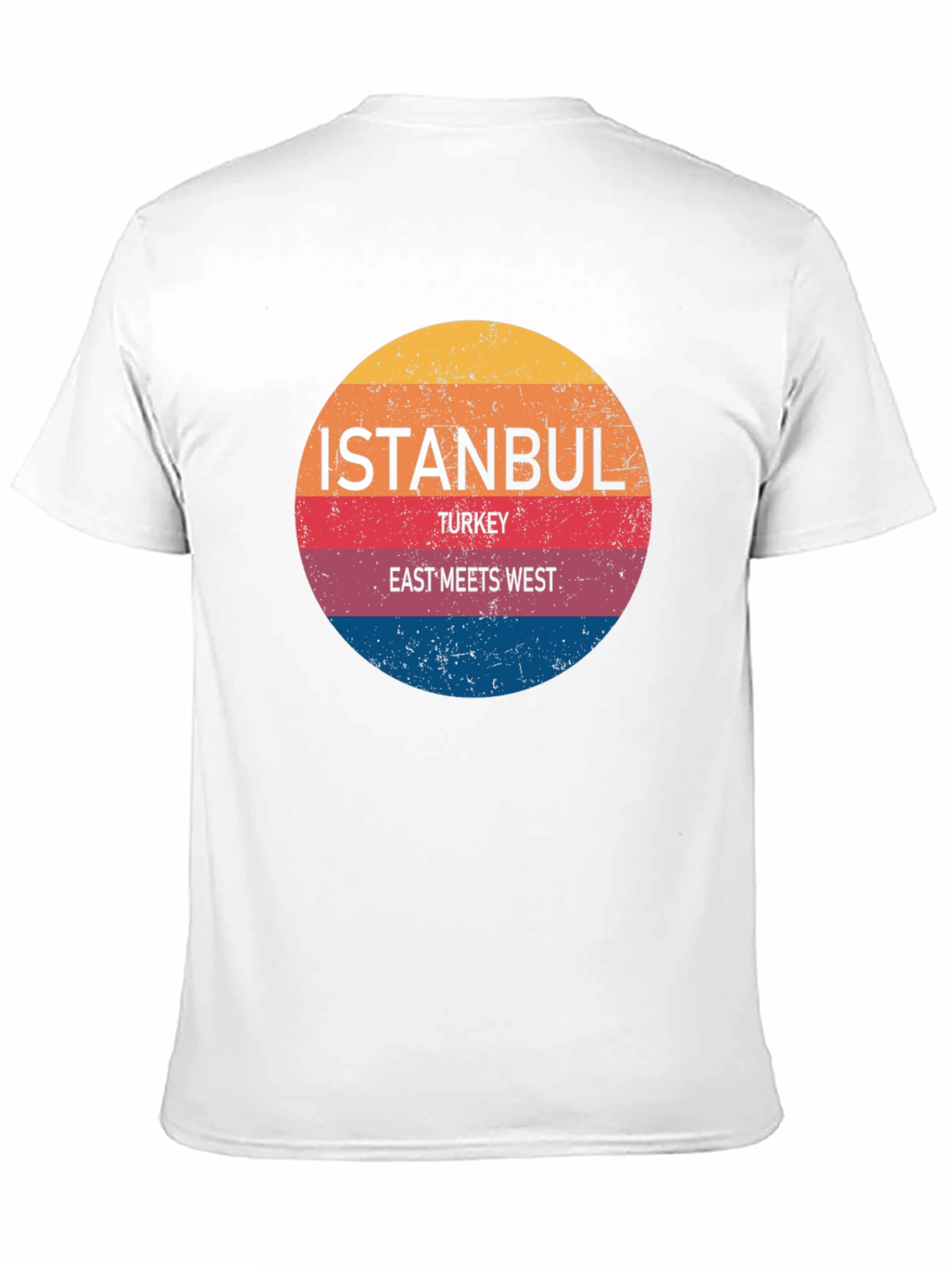 Istanbul Turkey East Meets West Graphic T-Shirt