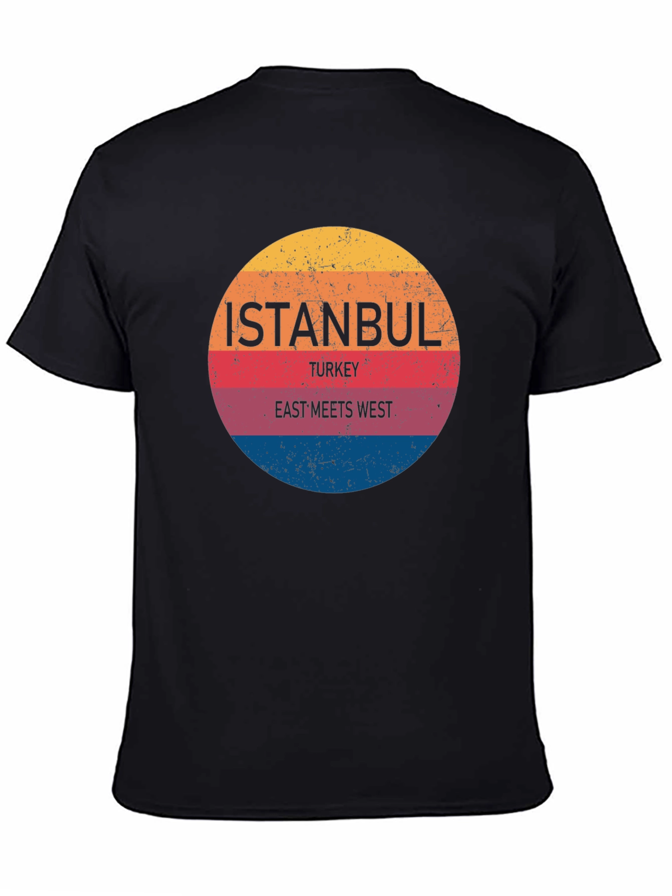 Istanbul Turkey East Meets West Graphic T-Shirt