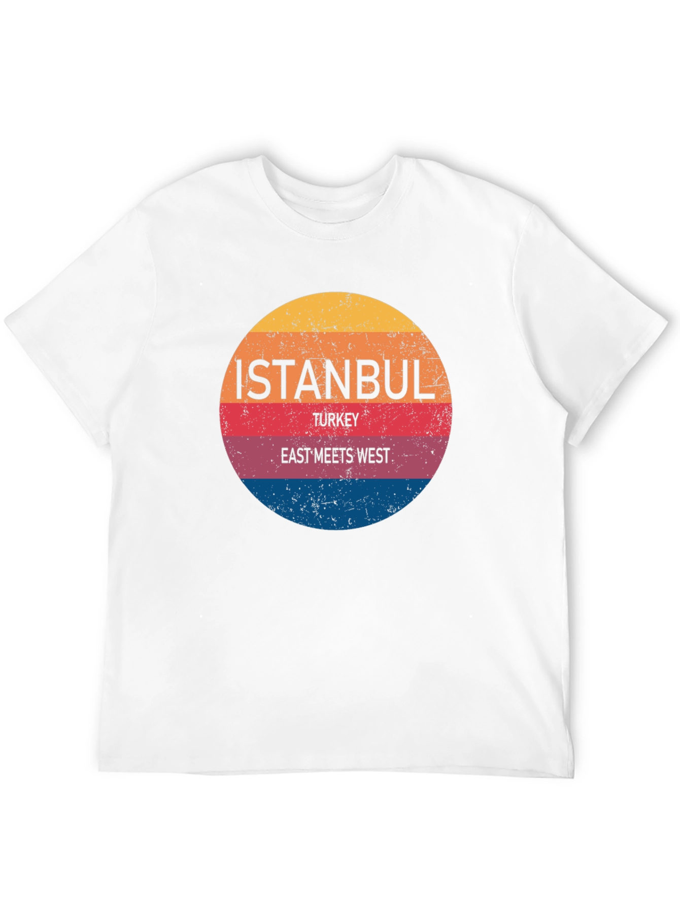 Istanbul Turkey East Meets West Graphic T-Shirt