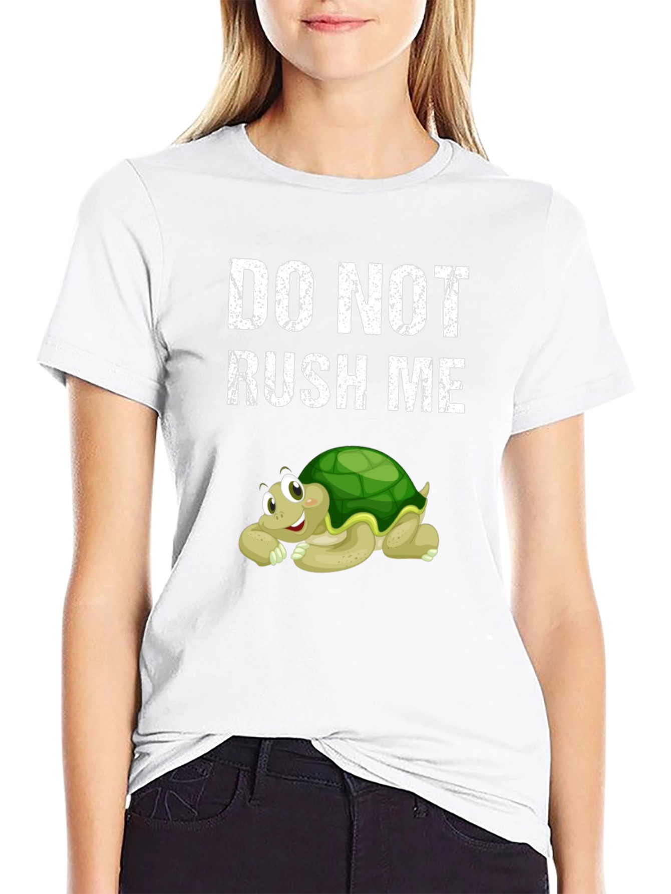Do Not Rush Me Turtle Graphic Tee