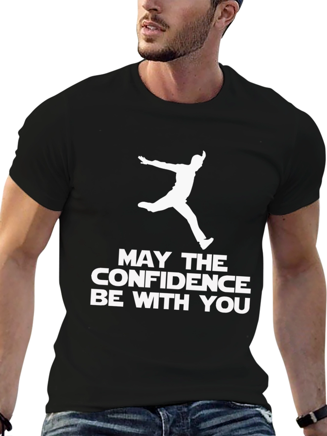 Confidence Graphic Tee - Black