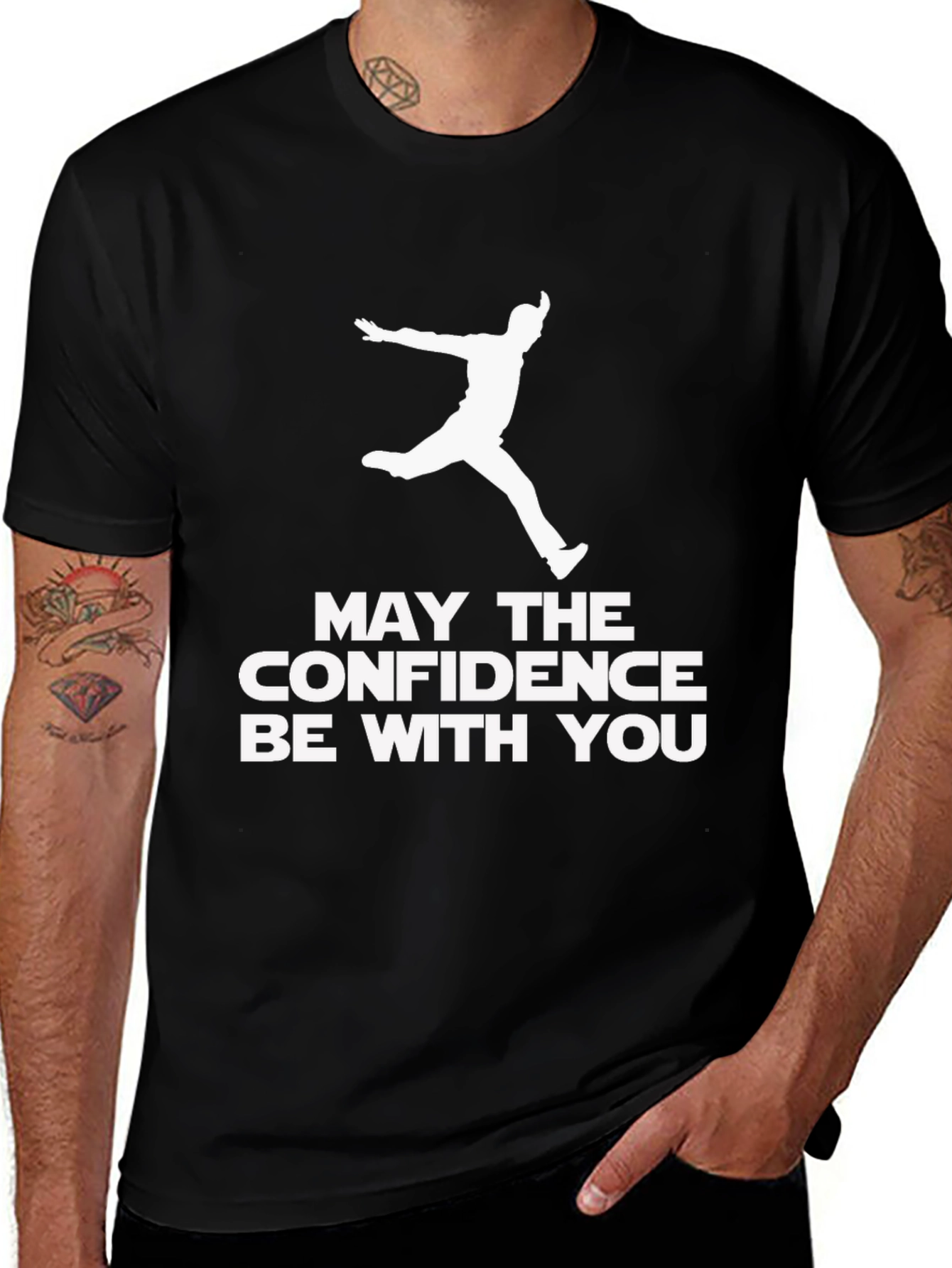 Confidence Graphic Tee - Black