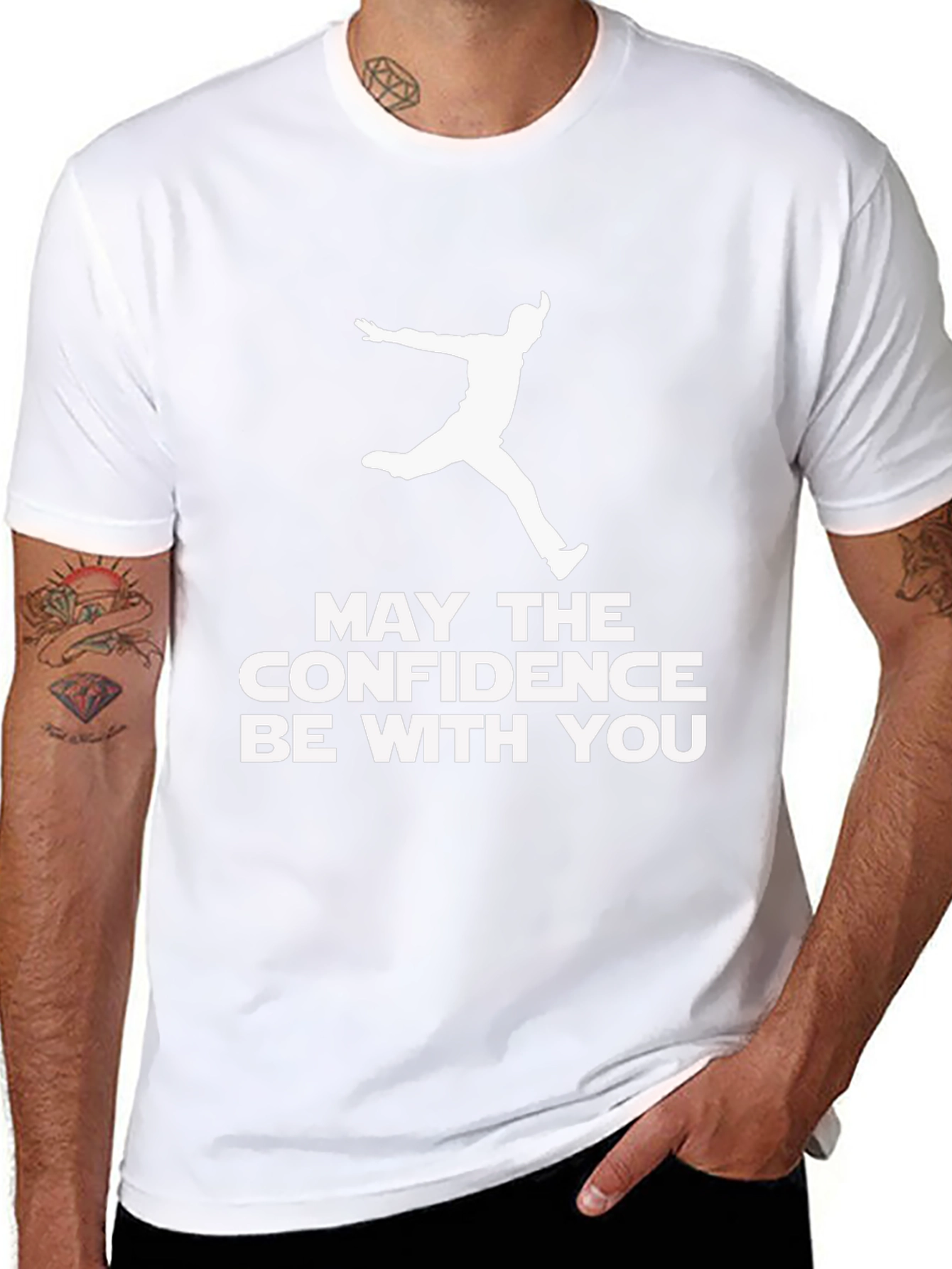Confidence Graphic Tee - Black