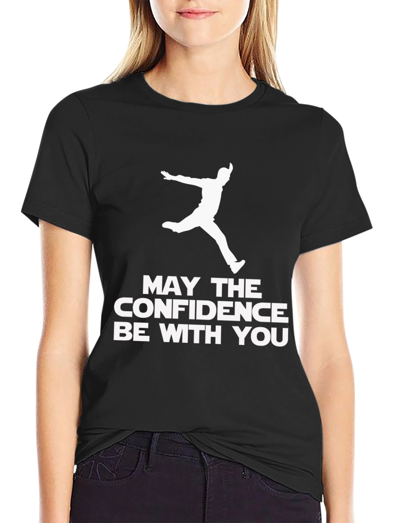 Confidence Graphic Tee - Black