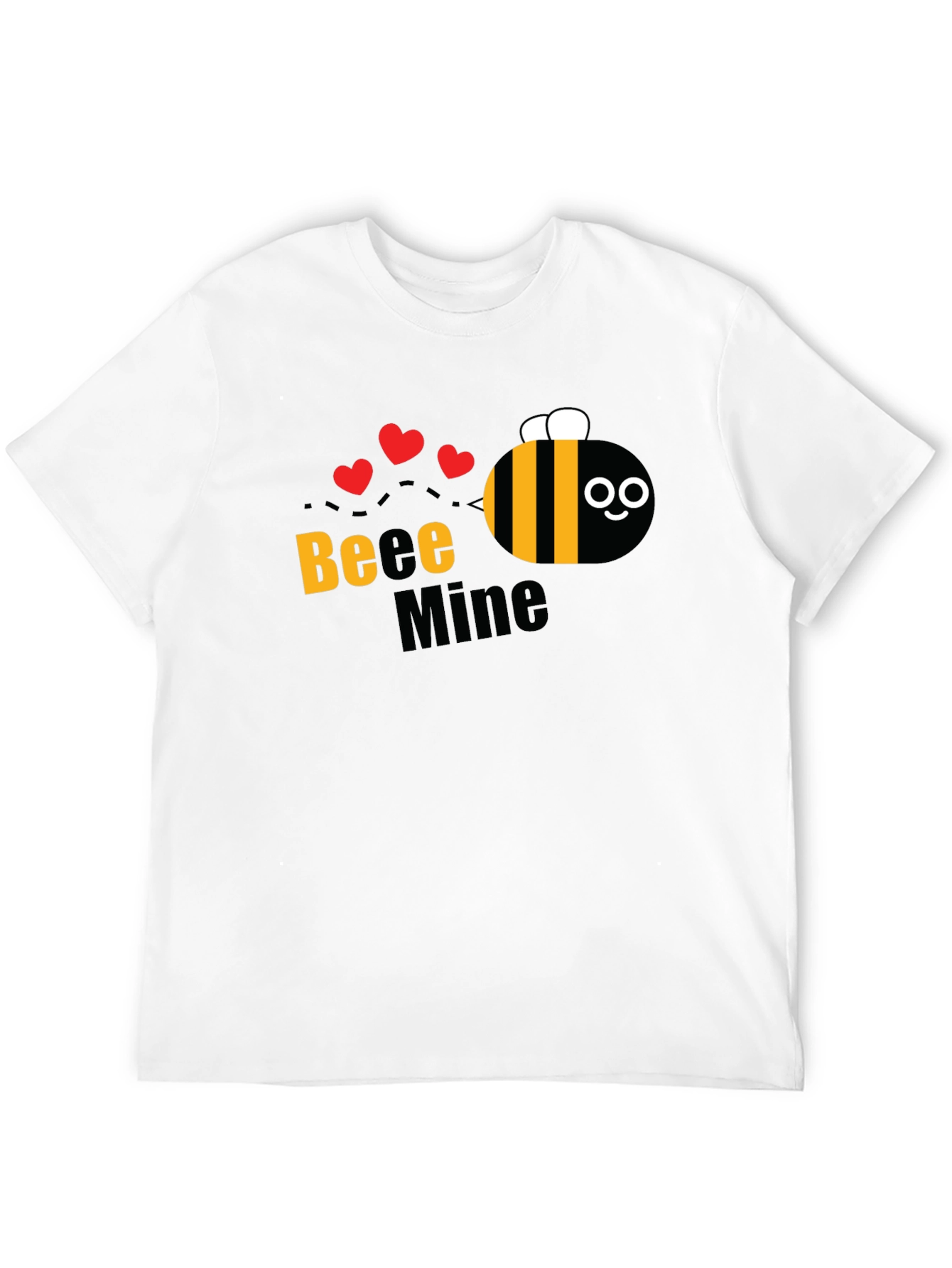 Bee Mine Valentines Day Graphic T-Shirt
