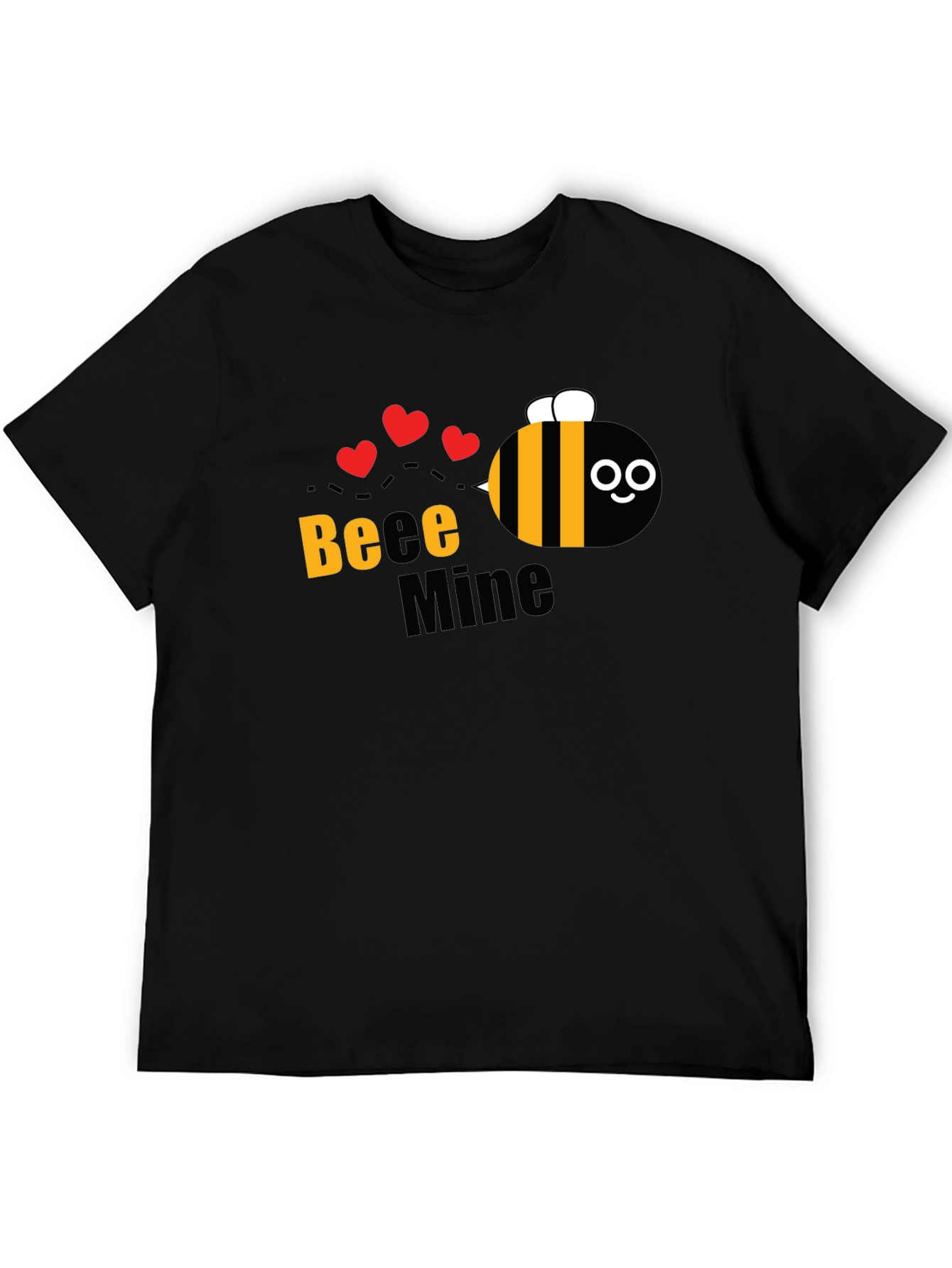 Bee Mine Valentines Day Graphic T-Shirt