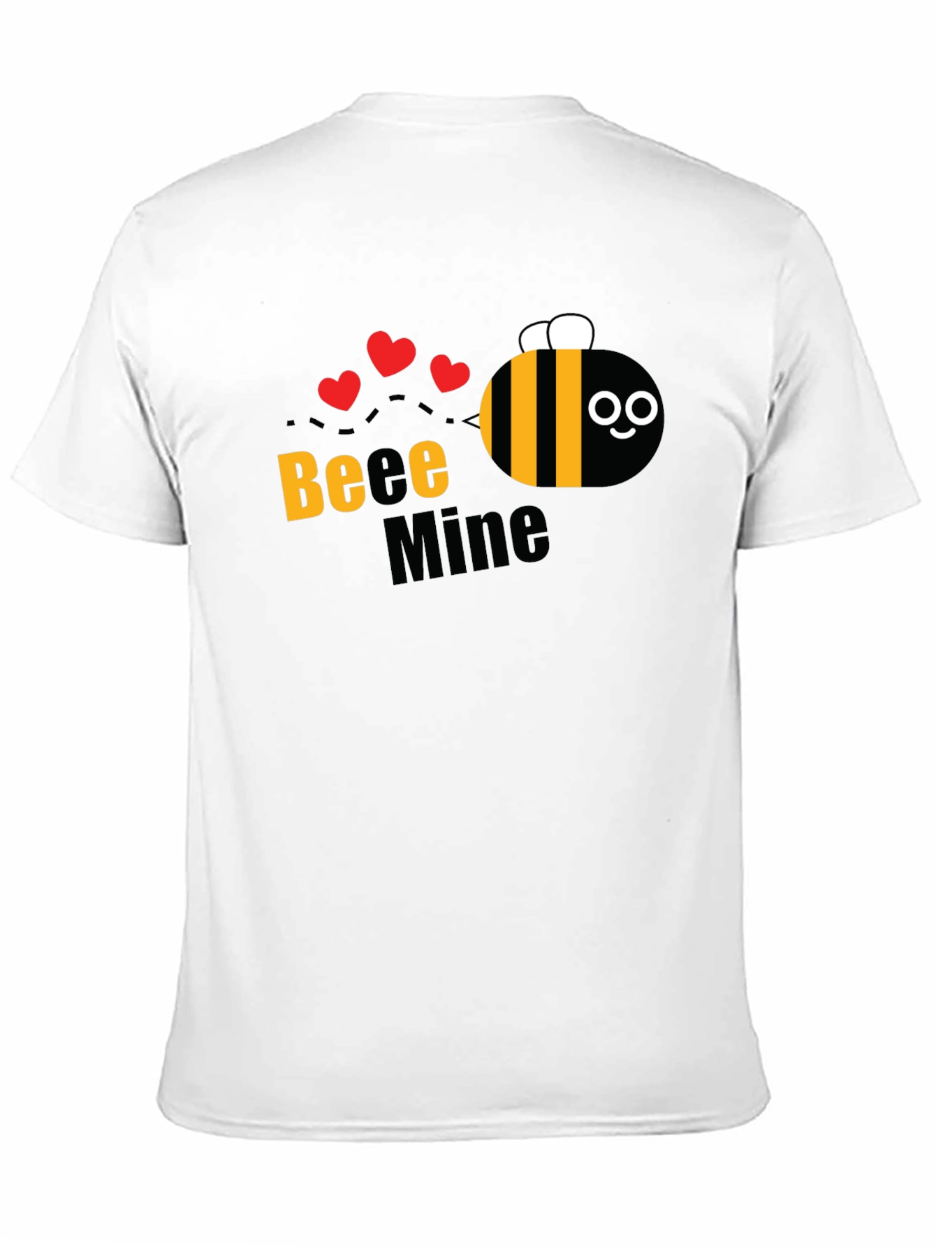 Bee Mine Valentines Day Graphic T-Shirt