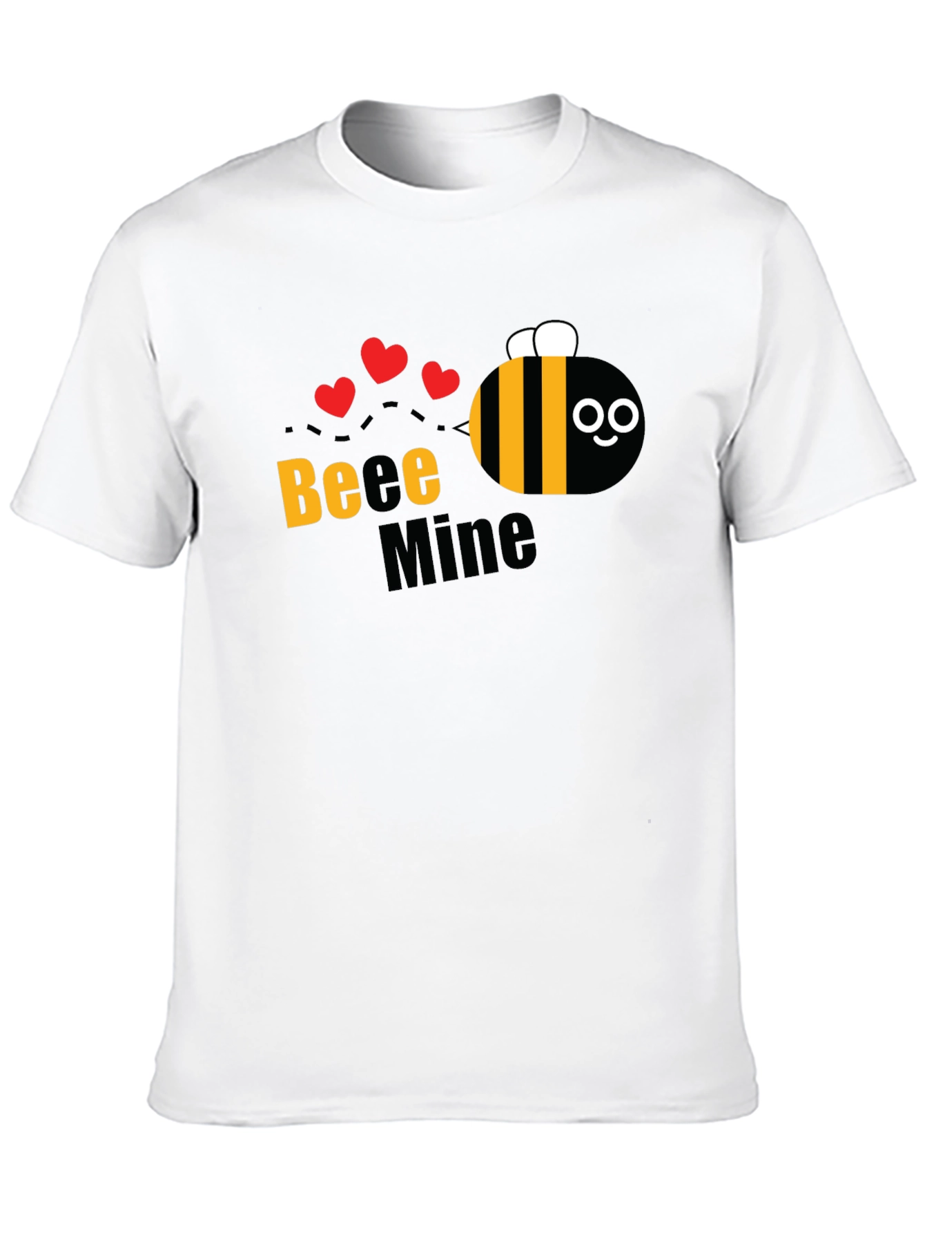 Bee Mine Valentines Day Graphic T-Shirt