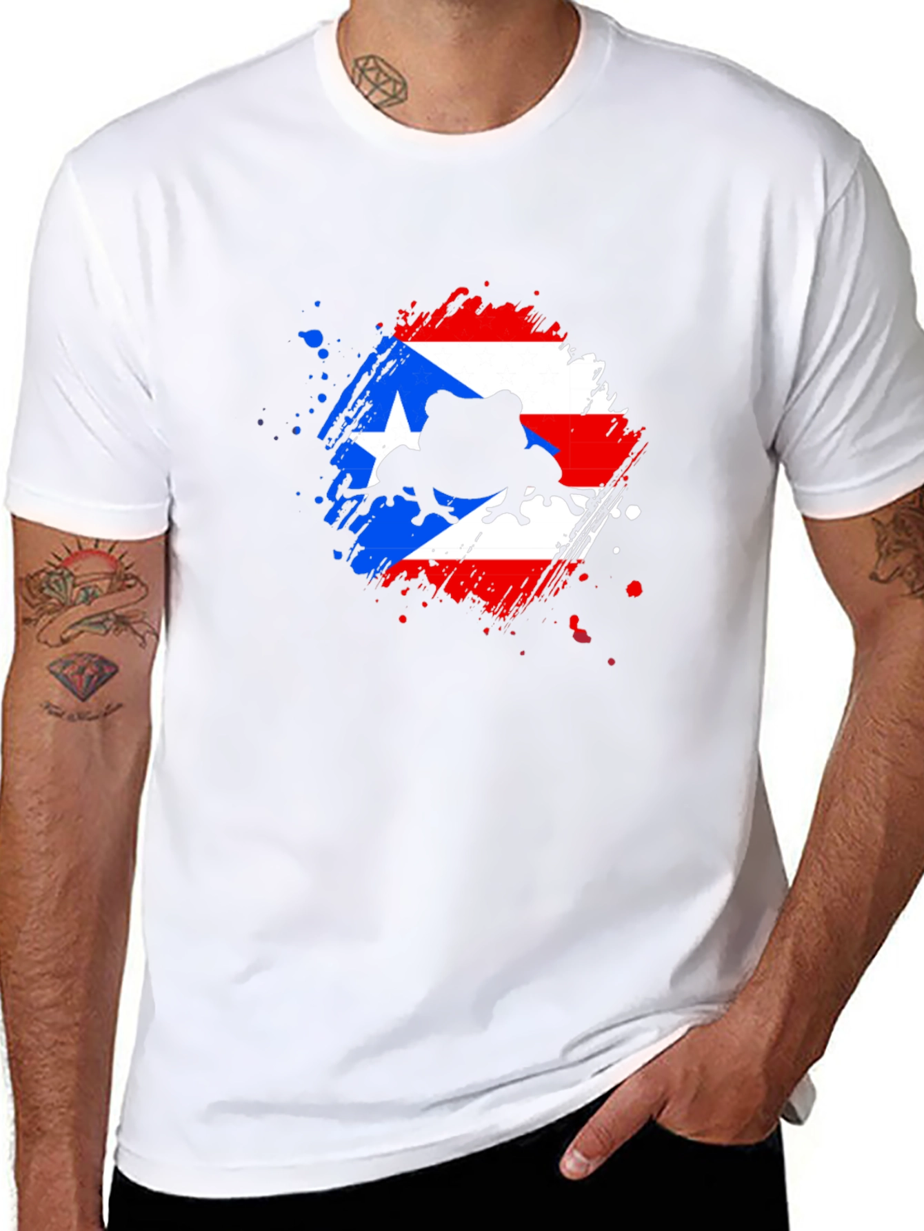 Puerto Rico Flag Coqui T-Shirt