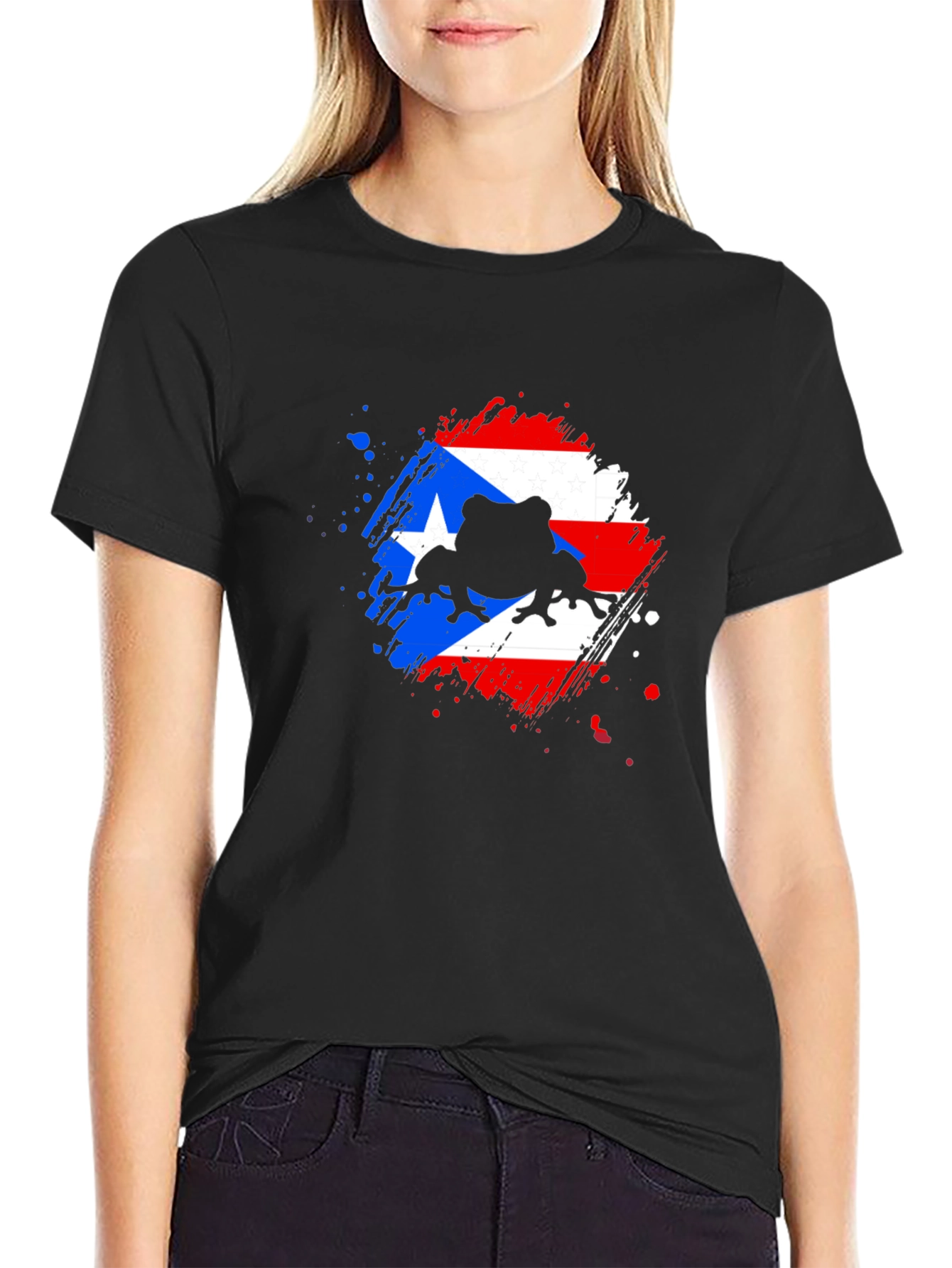 Puerto Rico Flag Coqui T-Shirt