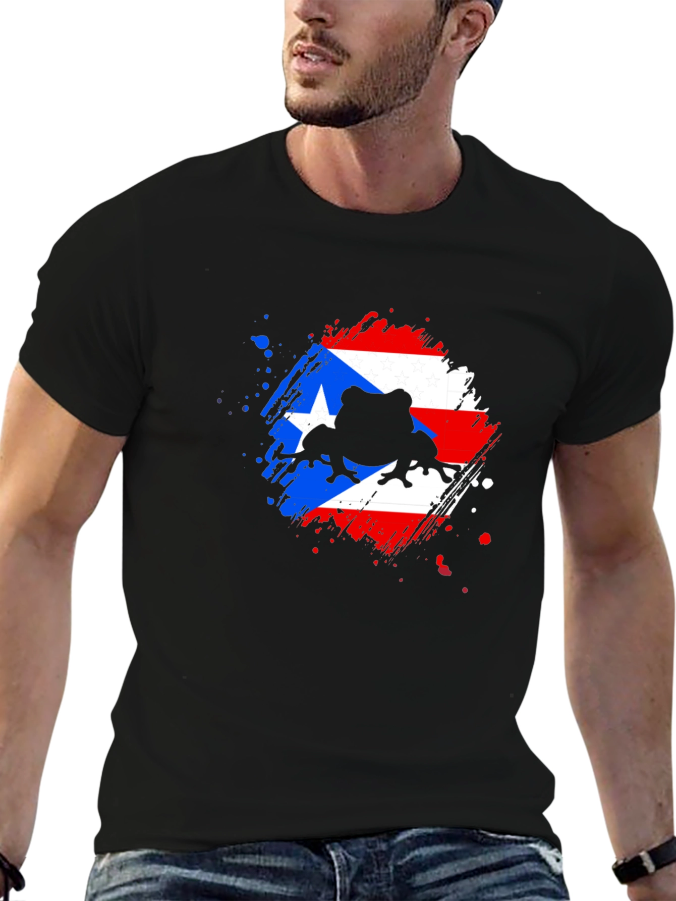 Puerto Rico Flag Coqui T-Shirt