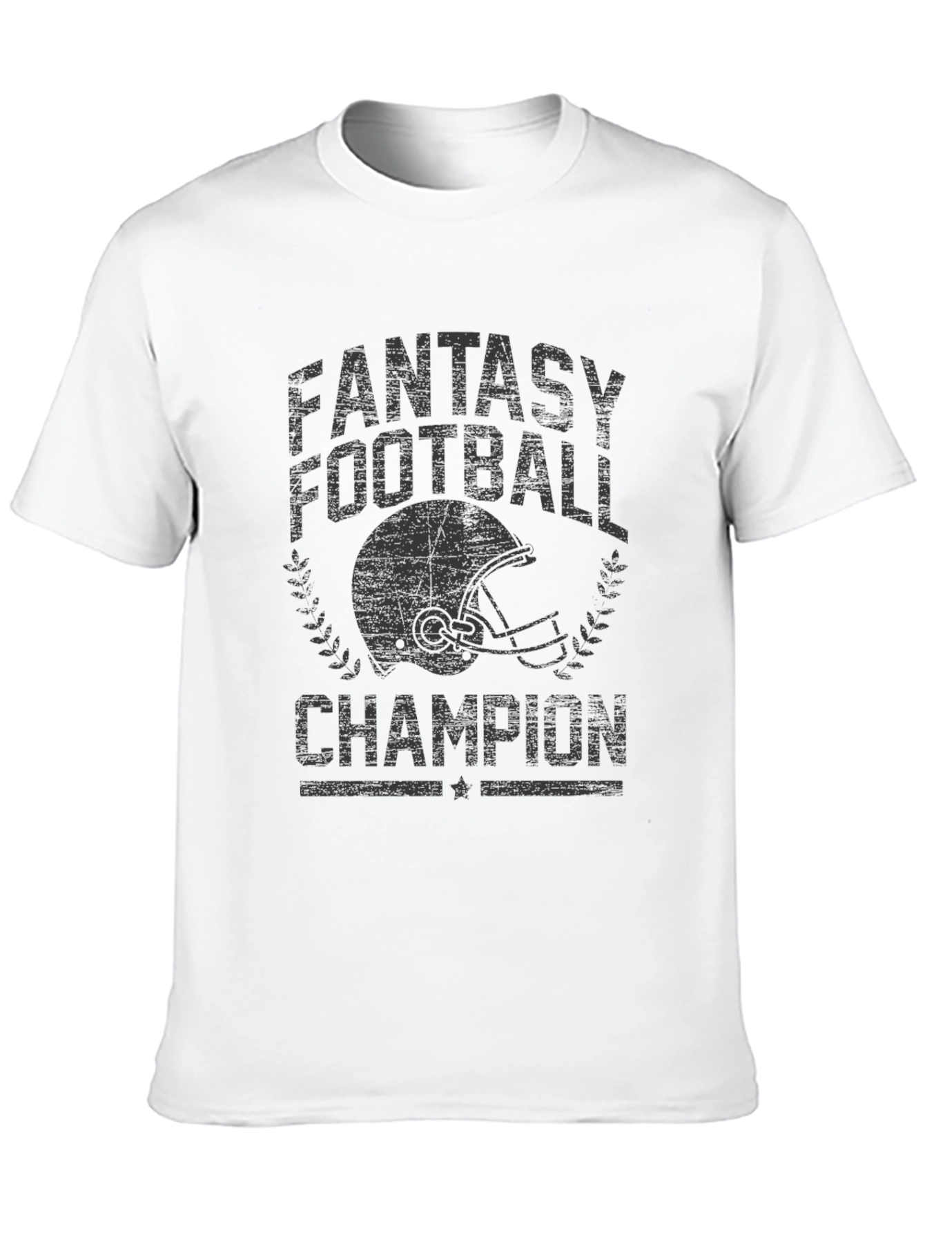 Fantasy Football Champion Black T-Shirt