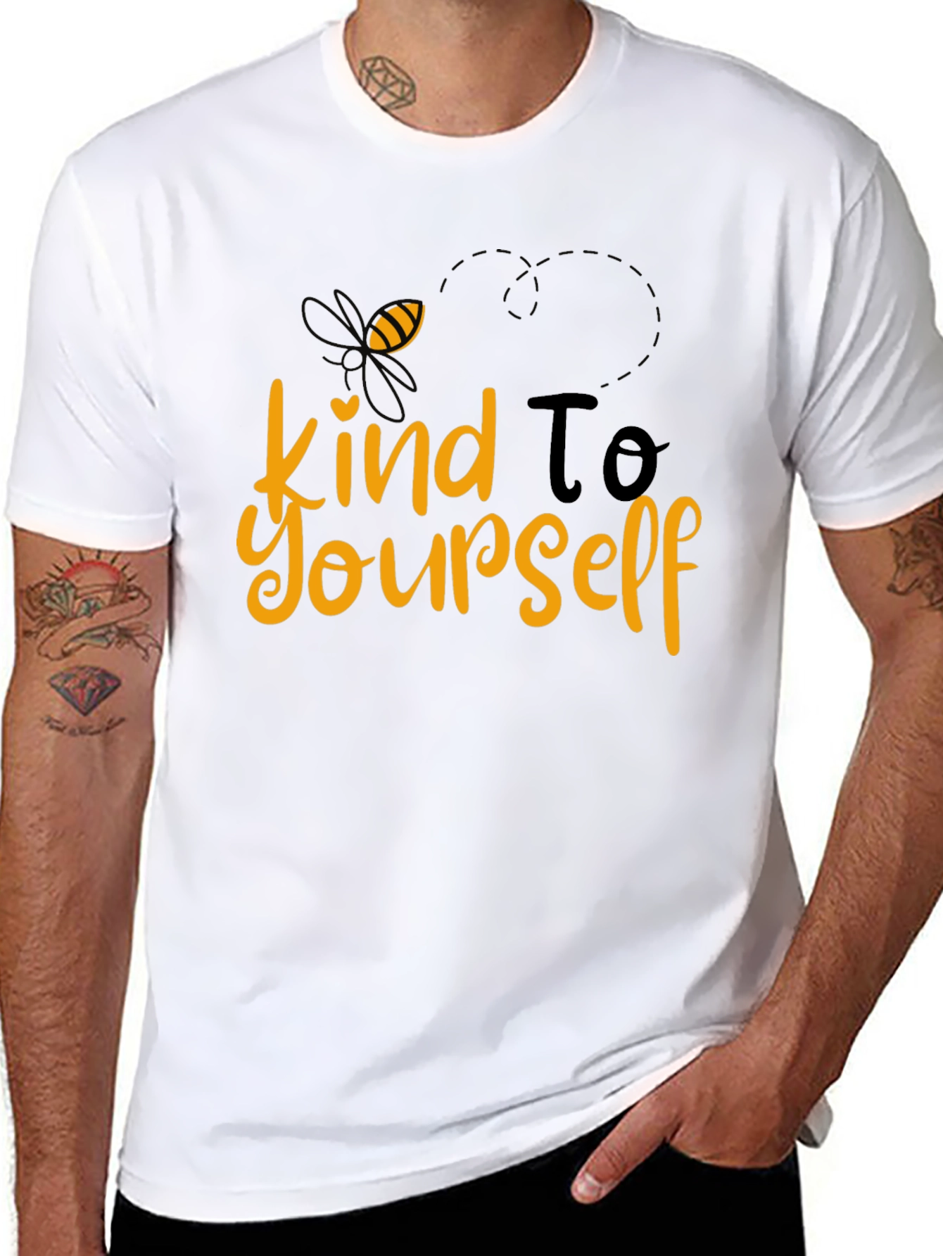 Bee Kind To Yourself Graphic T-Shirt
