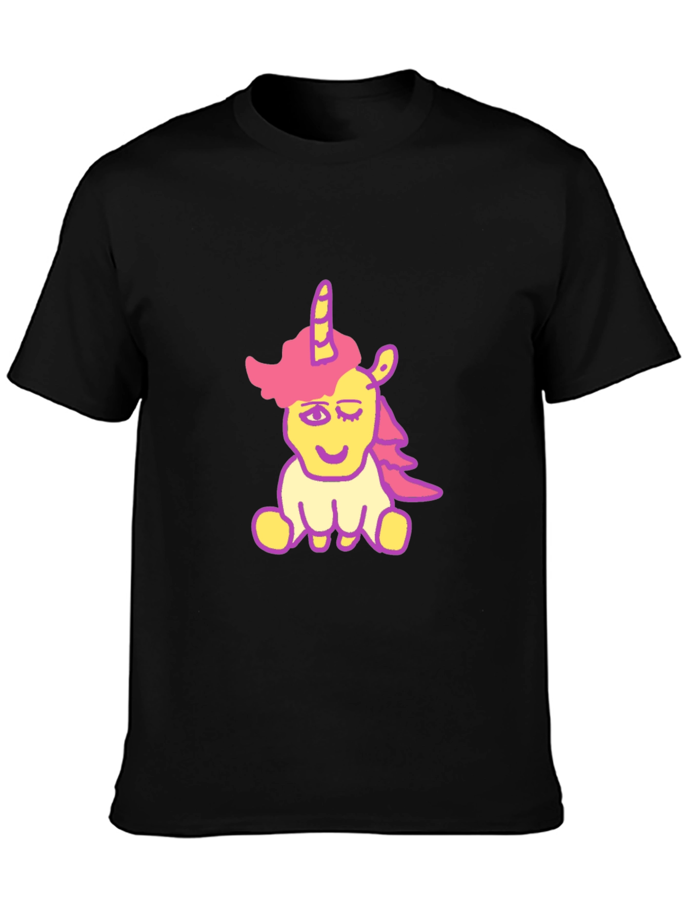 Unicorn Graphic Print T-Shirt