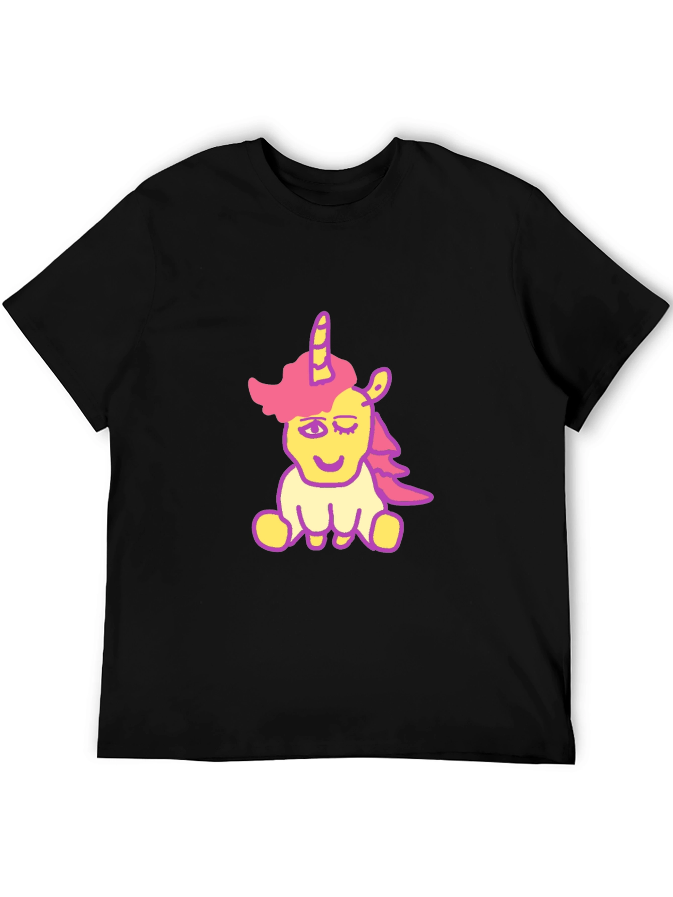 Unicorn Graphic Print T-Shirt