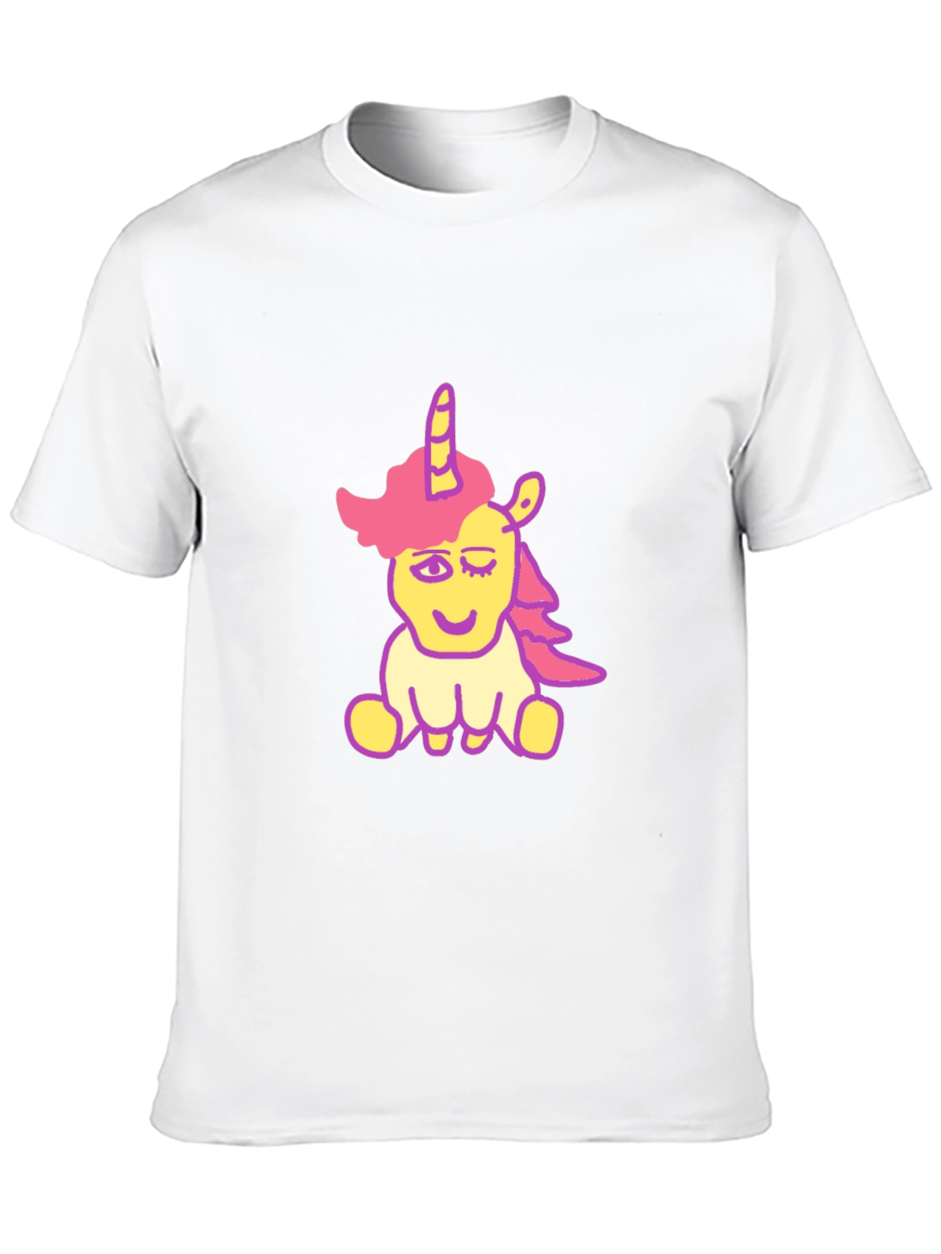 Unicorn Graphic Print T-Shirt