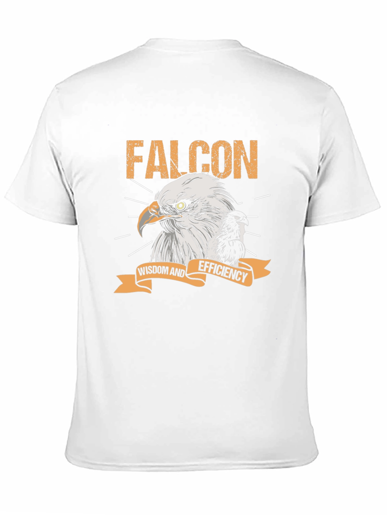 Falcon Wisdom & Efficiency Graphic Tee - Black