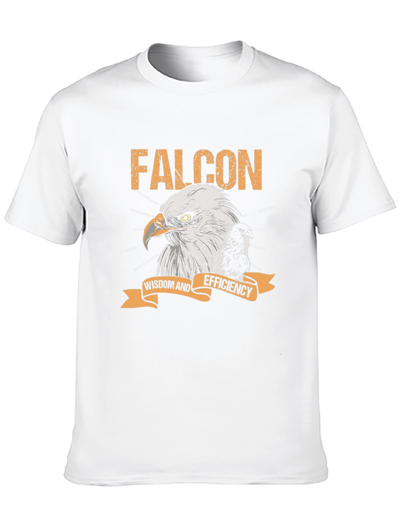 Falcon Wisdom & Efficiency Graphic Tee - Black
