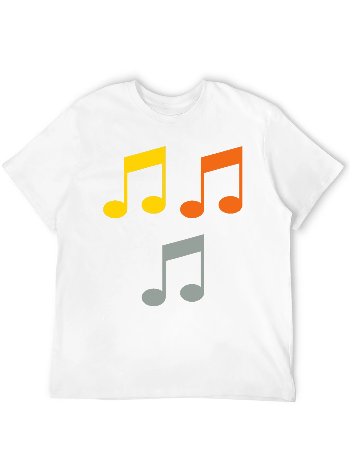 Musical Note T-Shirt - Black Cotton Tee