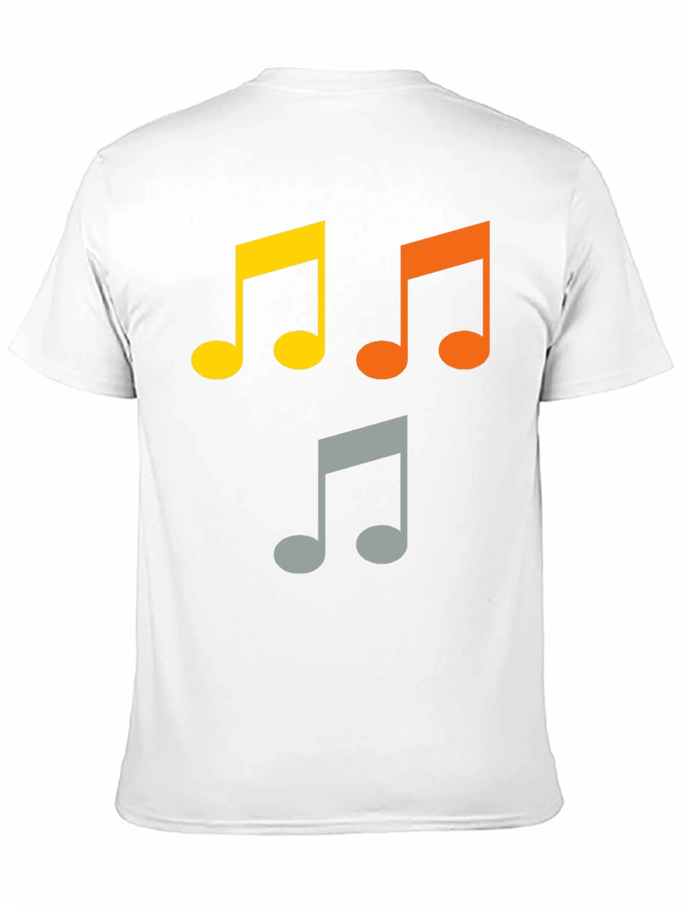 Musical Note T-Shirt - Black Cotton Tee