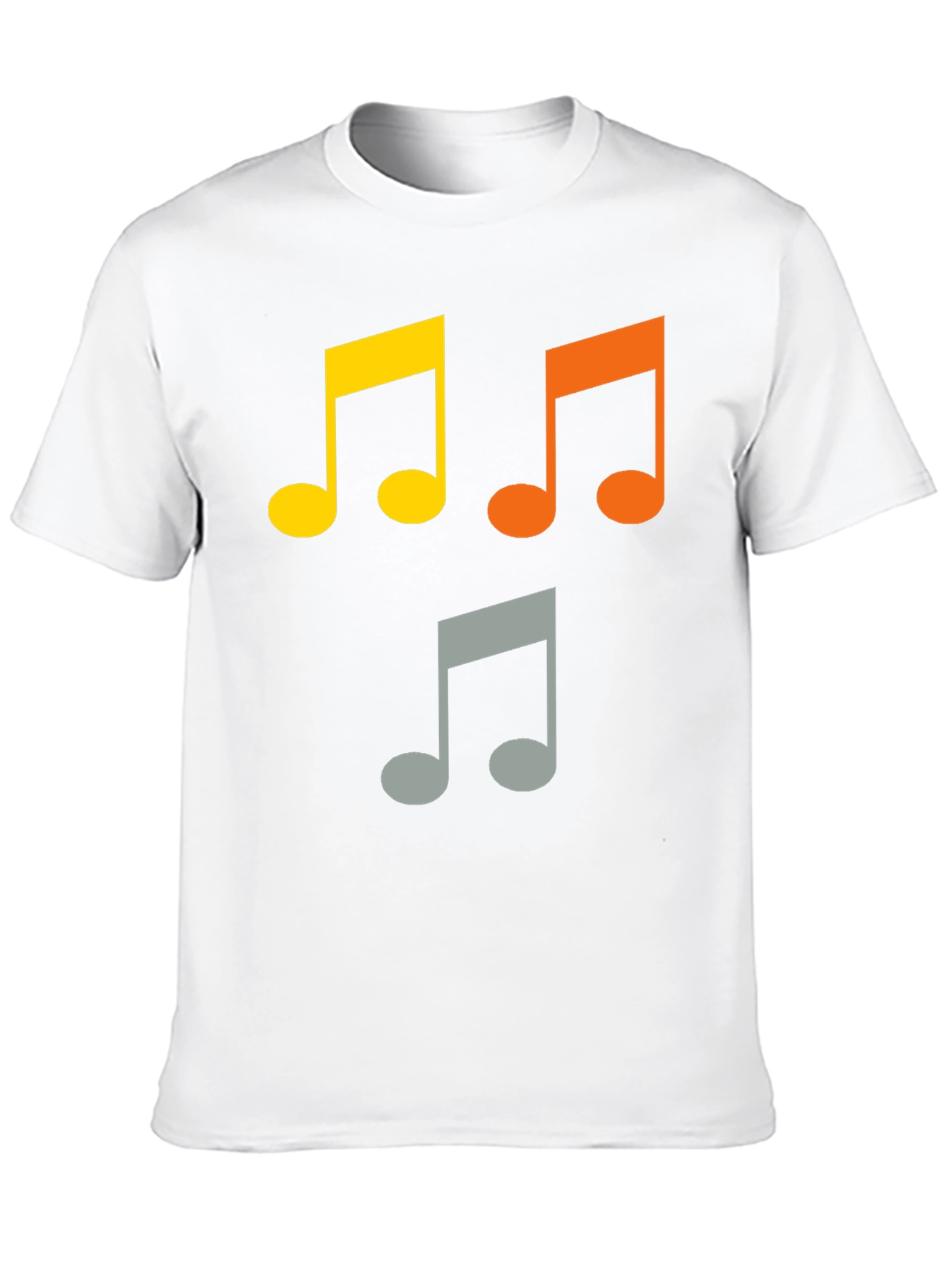 Musical Note T-Shirt - Black Cotton Tee