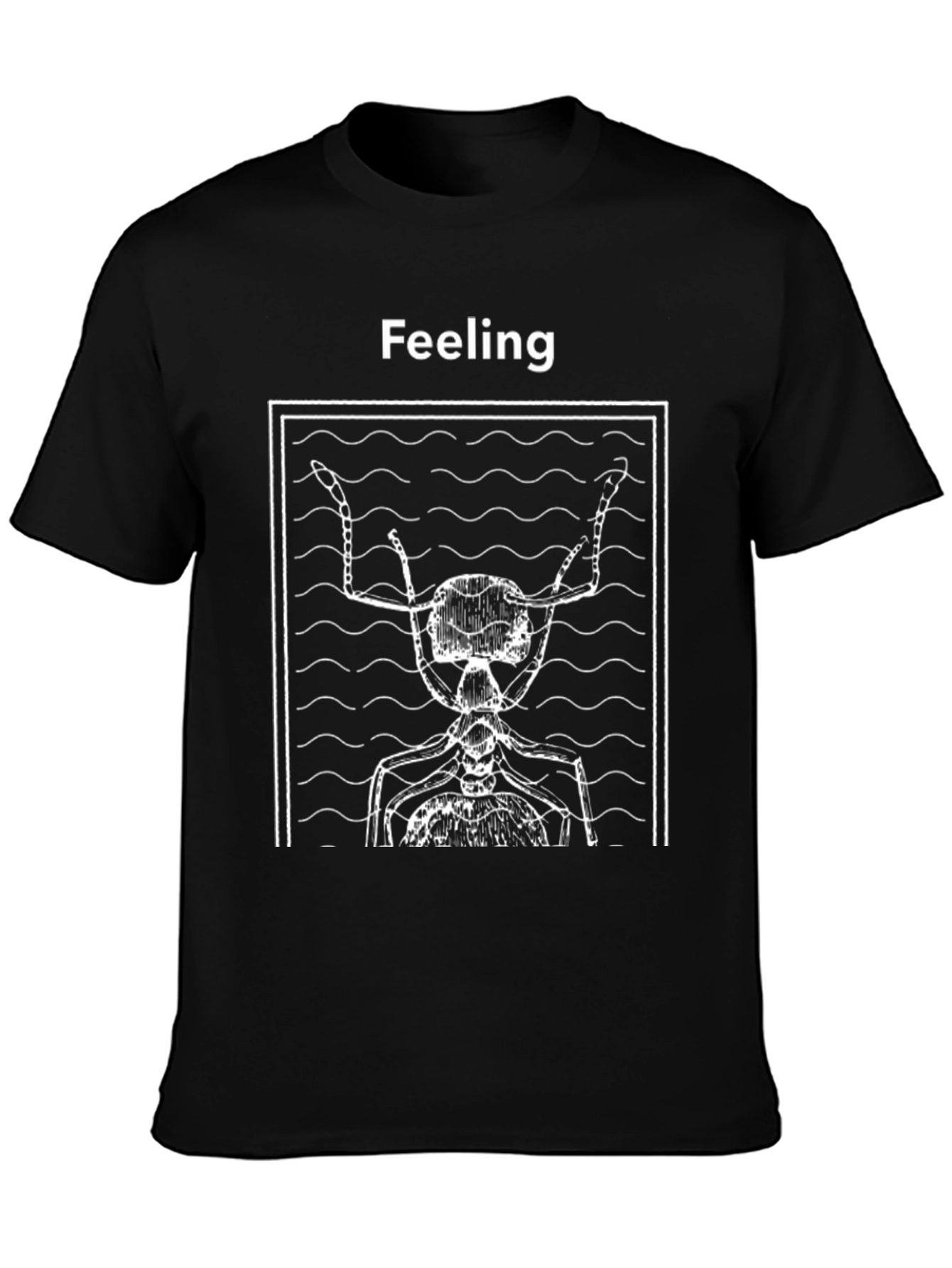 Feeling Graphic Tee - Black