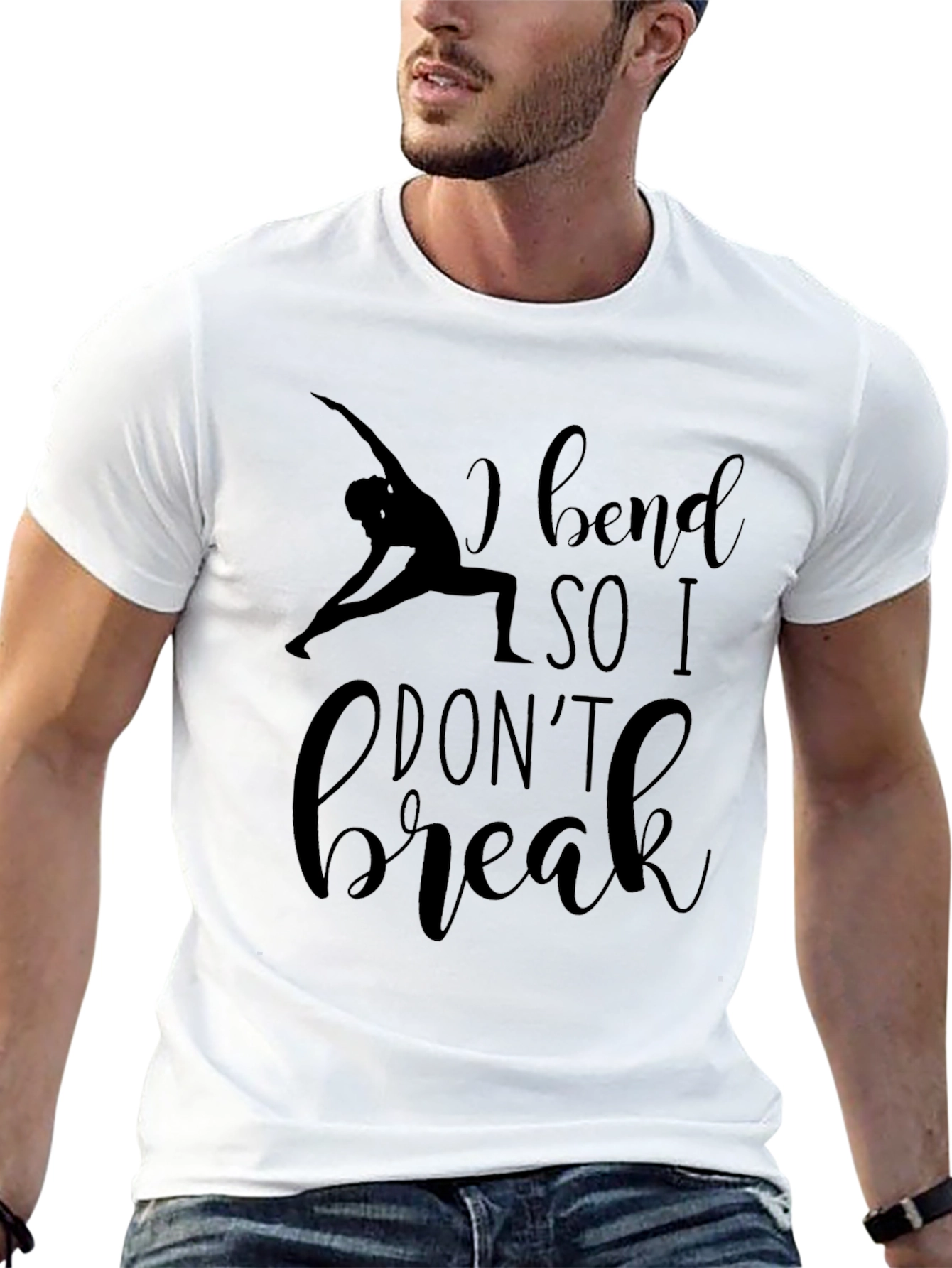 I Bend So I Dont Break Graphic Tee