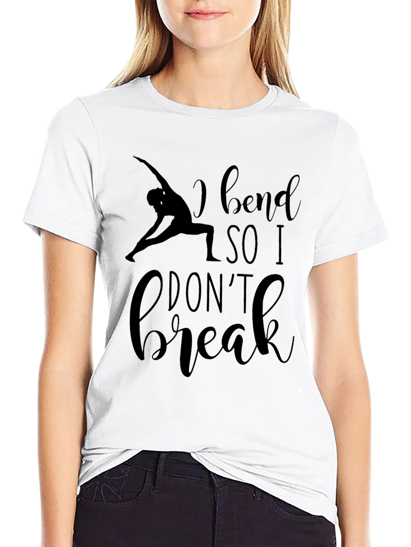 I Bend So I Dont Break Graphic Tee