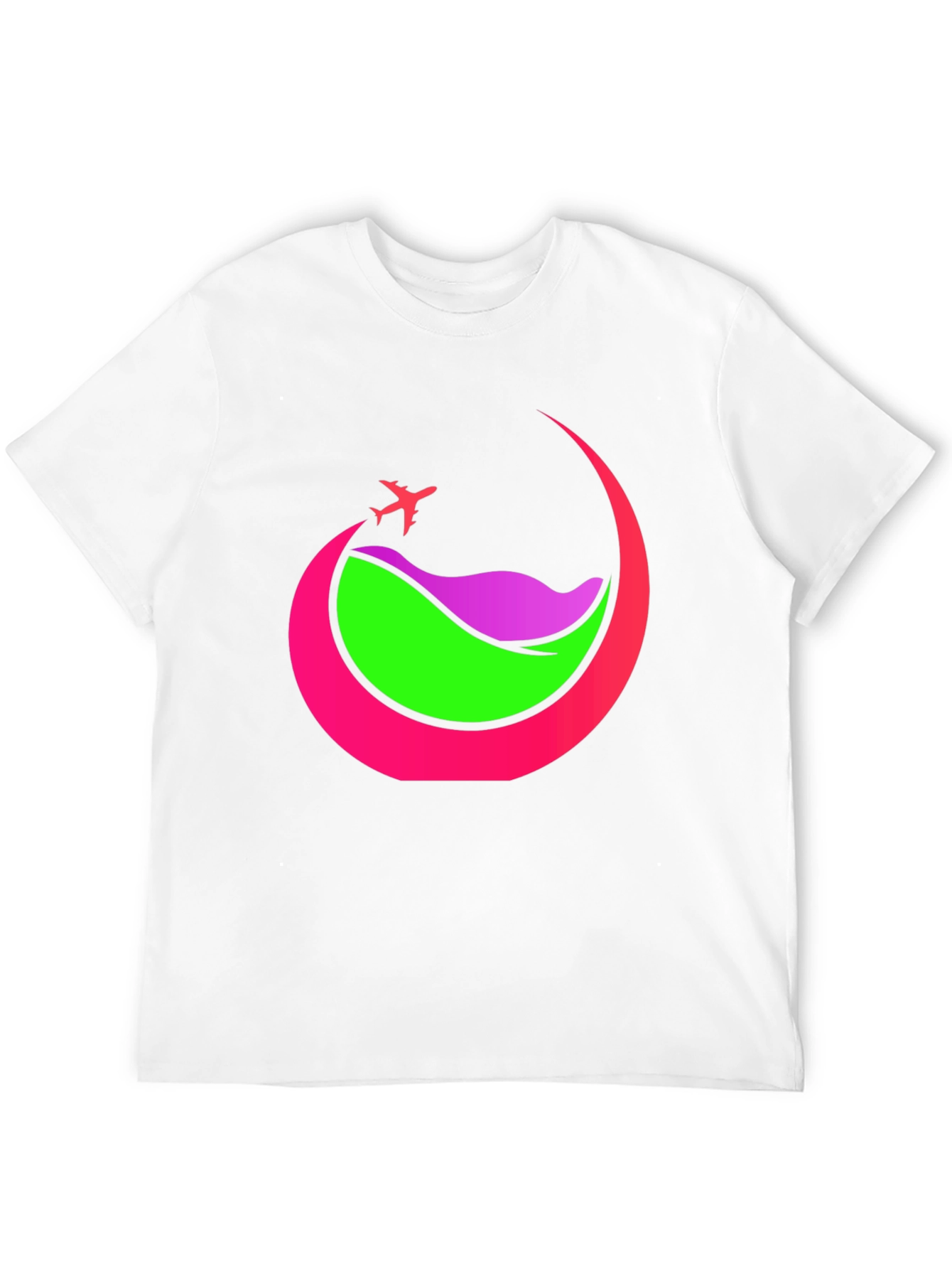 Travel Graphic Tee - Airplane Adventure Shirt