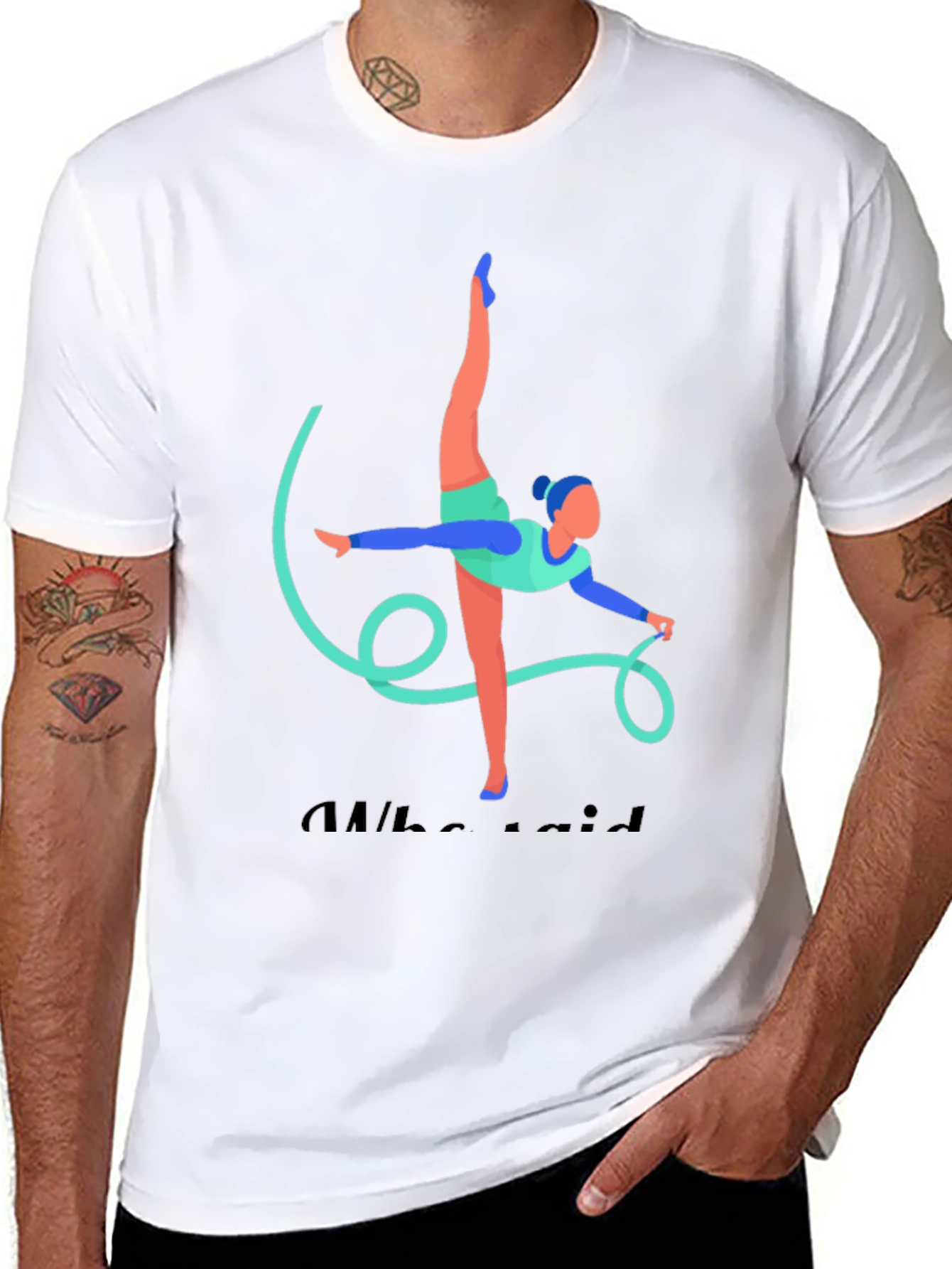 Gymnast Black T-Shirt