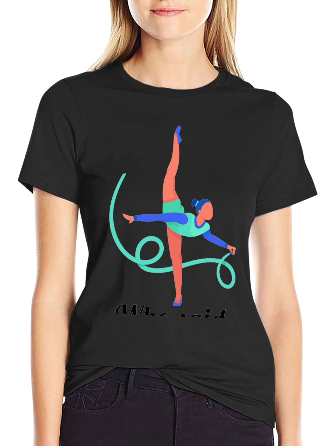 Gymnast Black T-Shirt